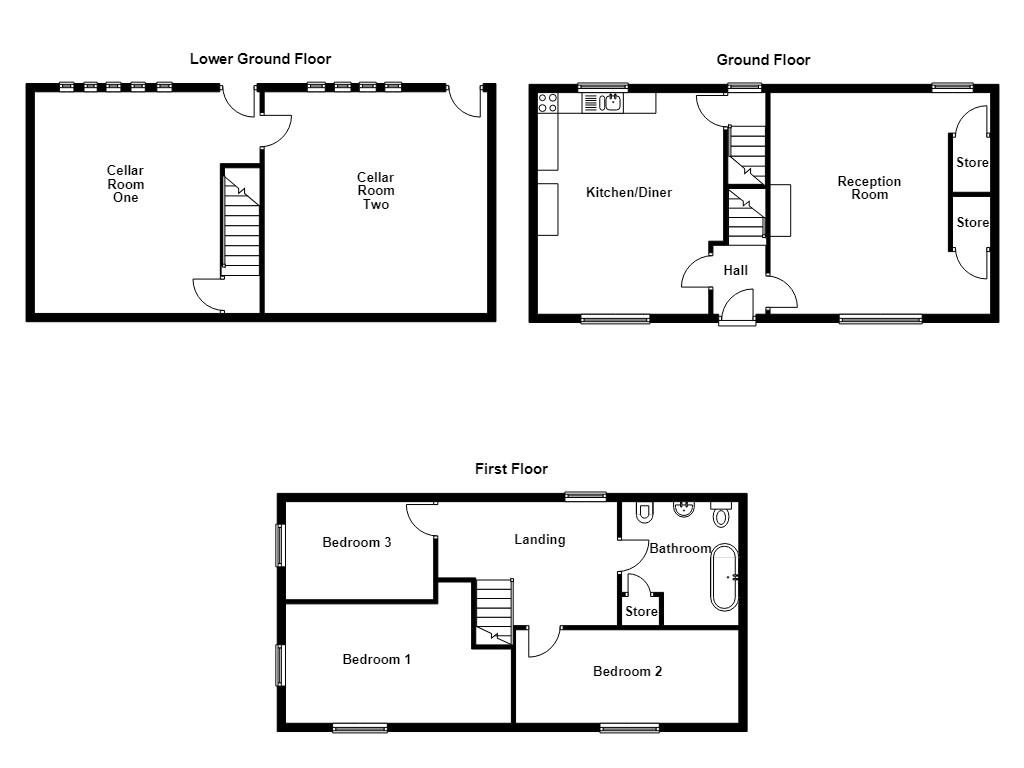 236, Market Street, Rochdale floorplan
