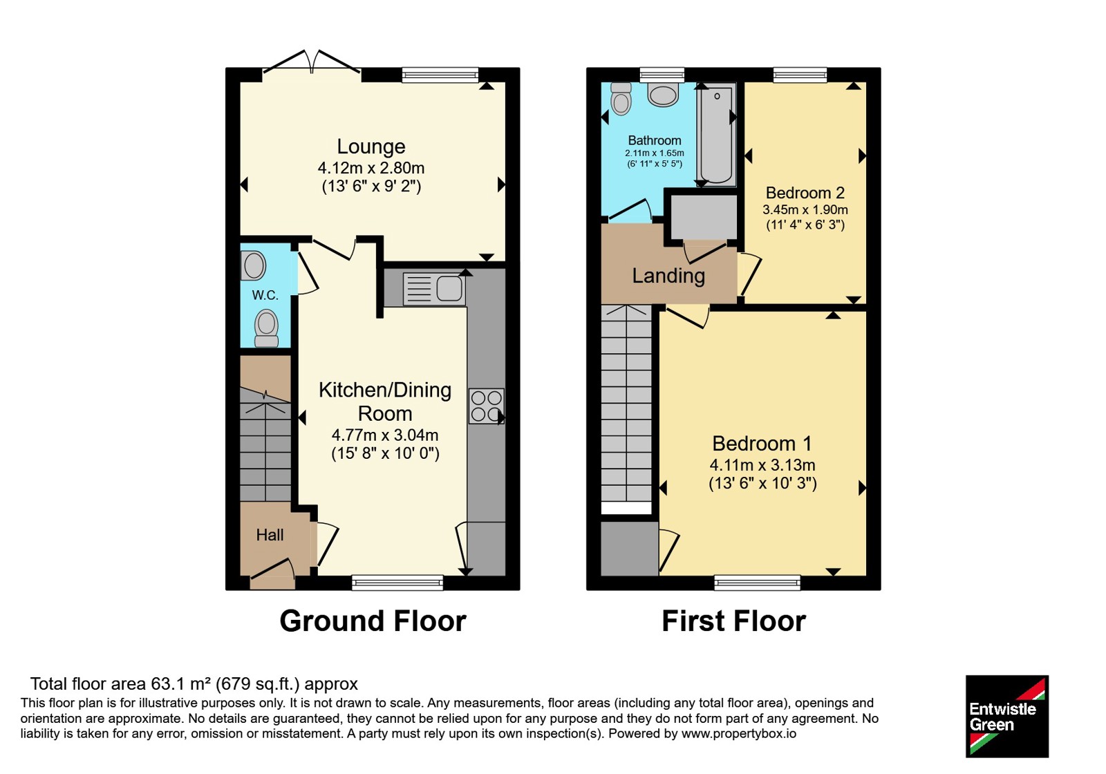 7, Aspen Drive, Lancashire floorplan