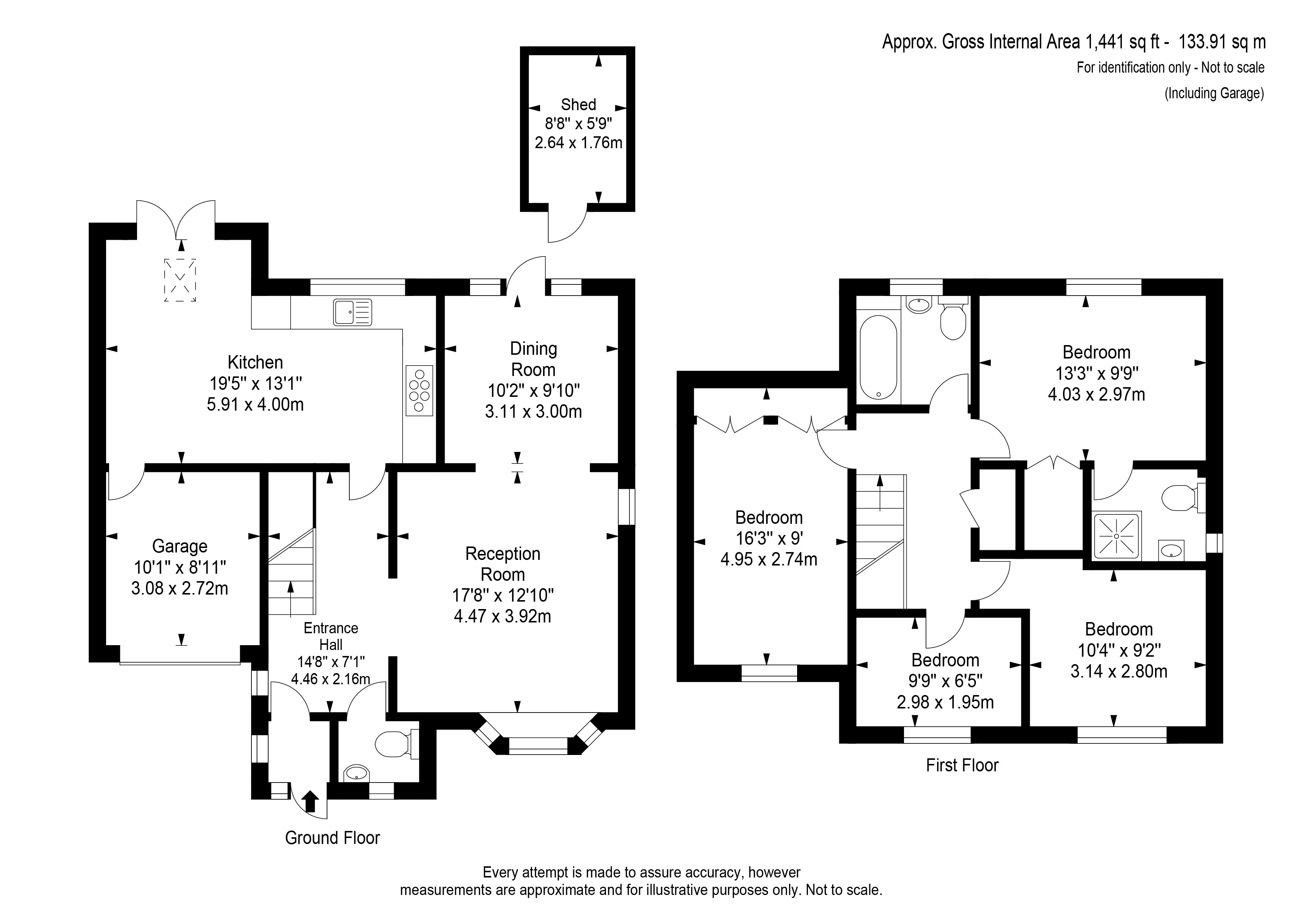 1, Aragon Walk, West Byfleet floorplan