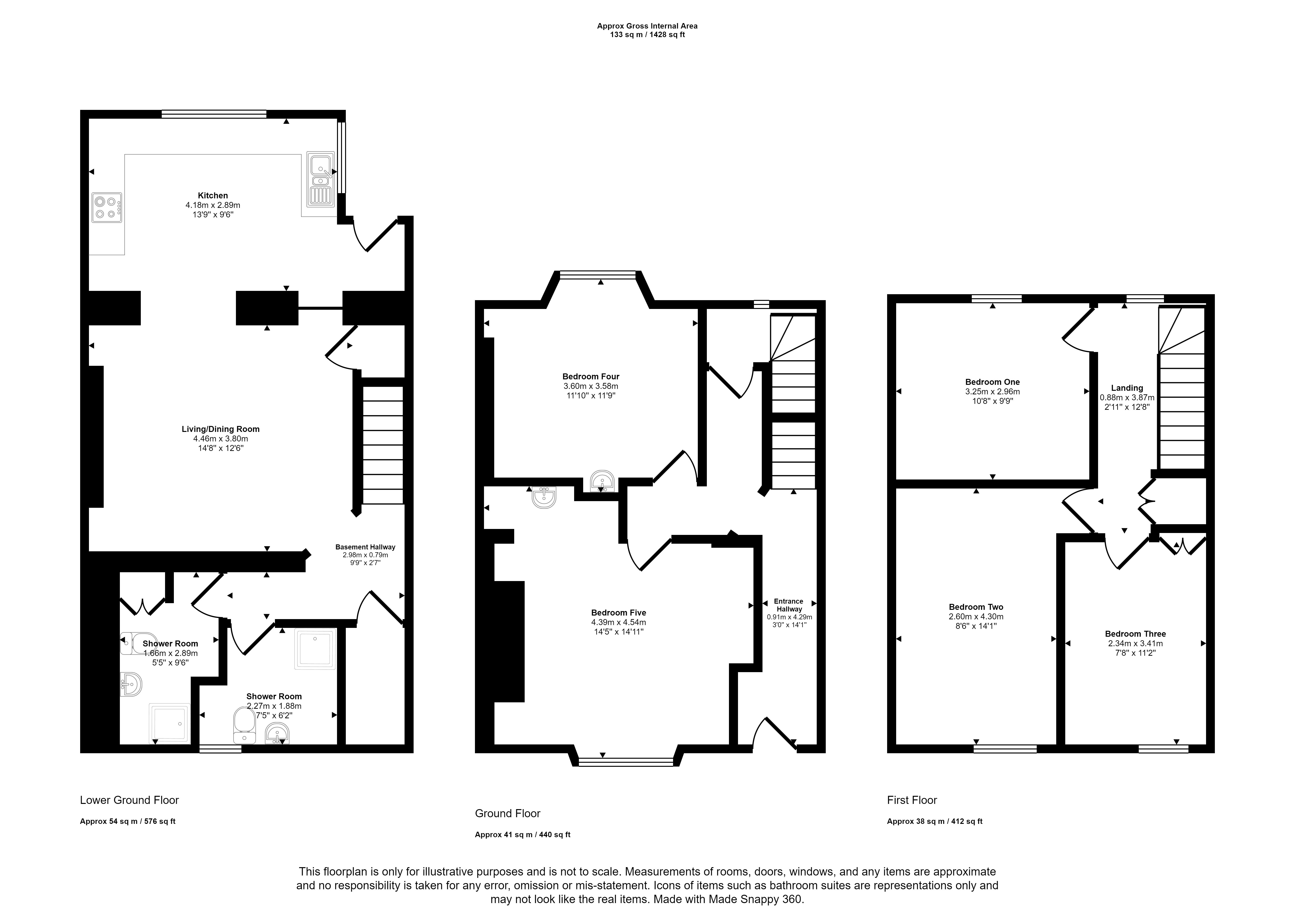 Wood Road, Treforest Pontypridd floorplan