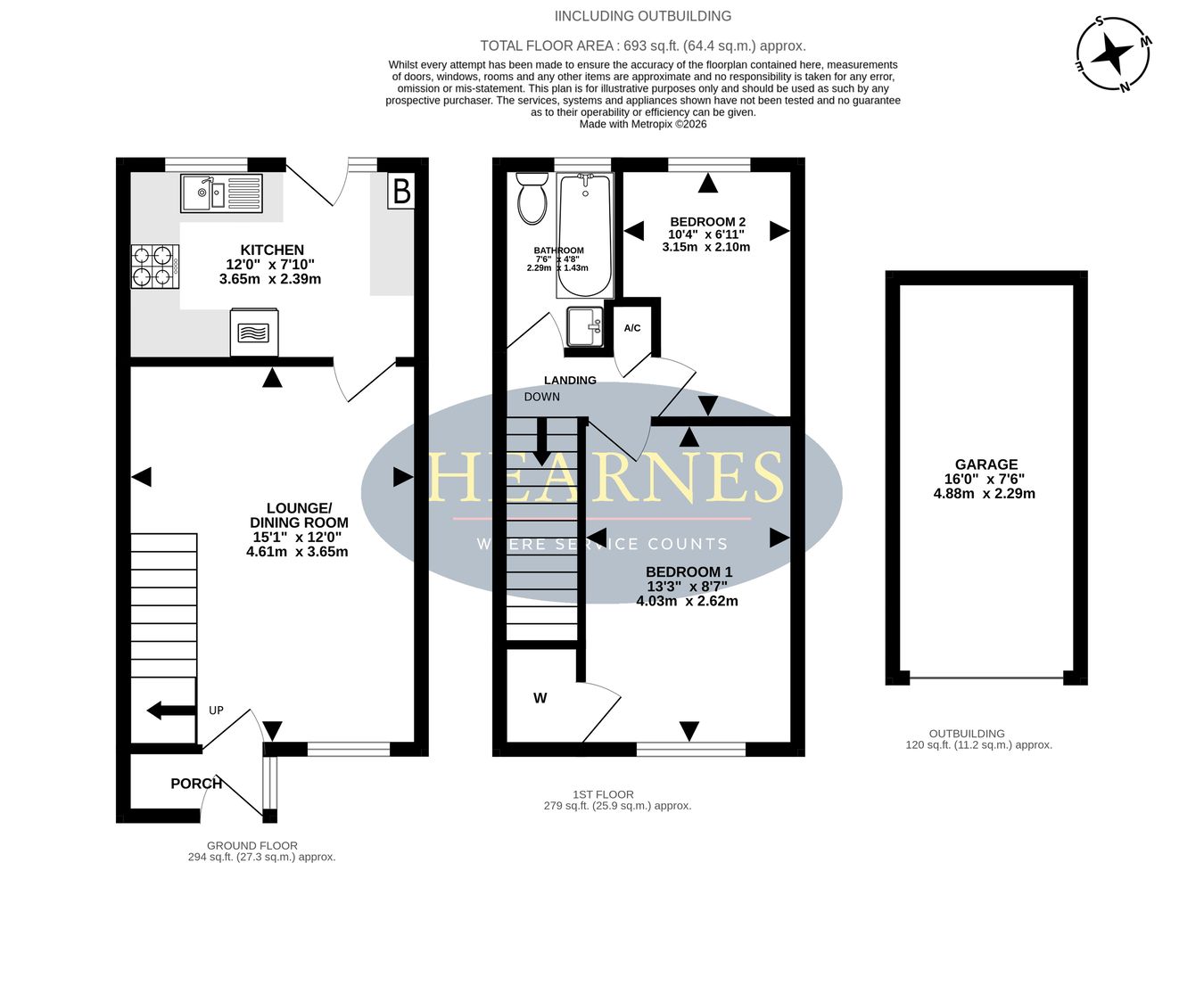 46, Cooke Road, Poole floorplan