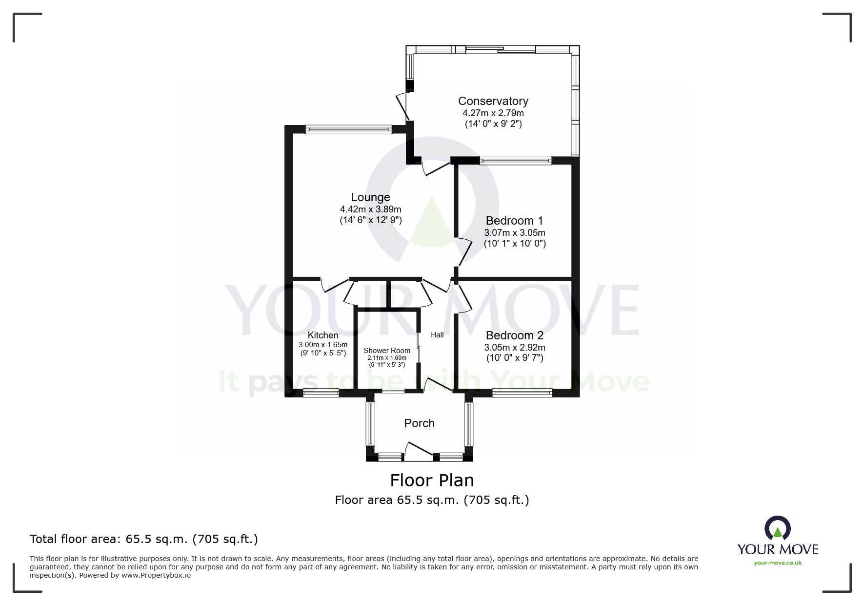 13, Rockall Avenue, East Sussex floorplan