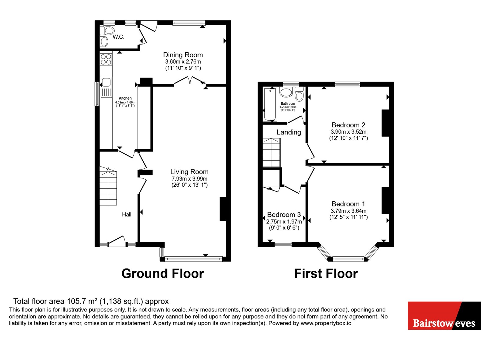 7, Parkstone Avenue, London floorplan