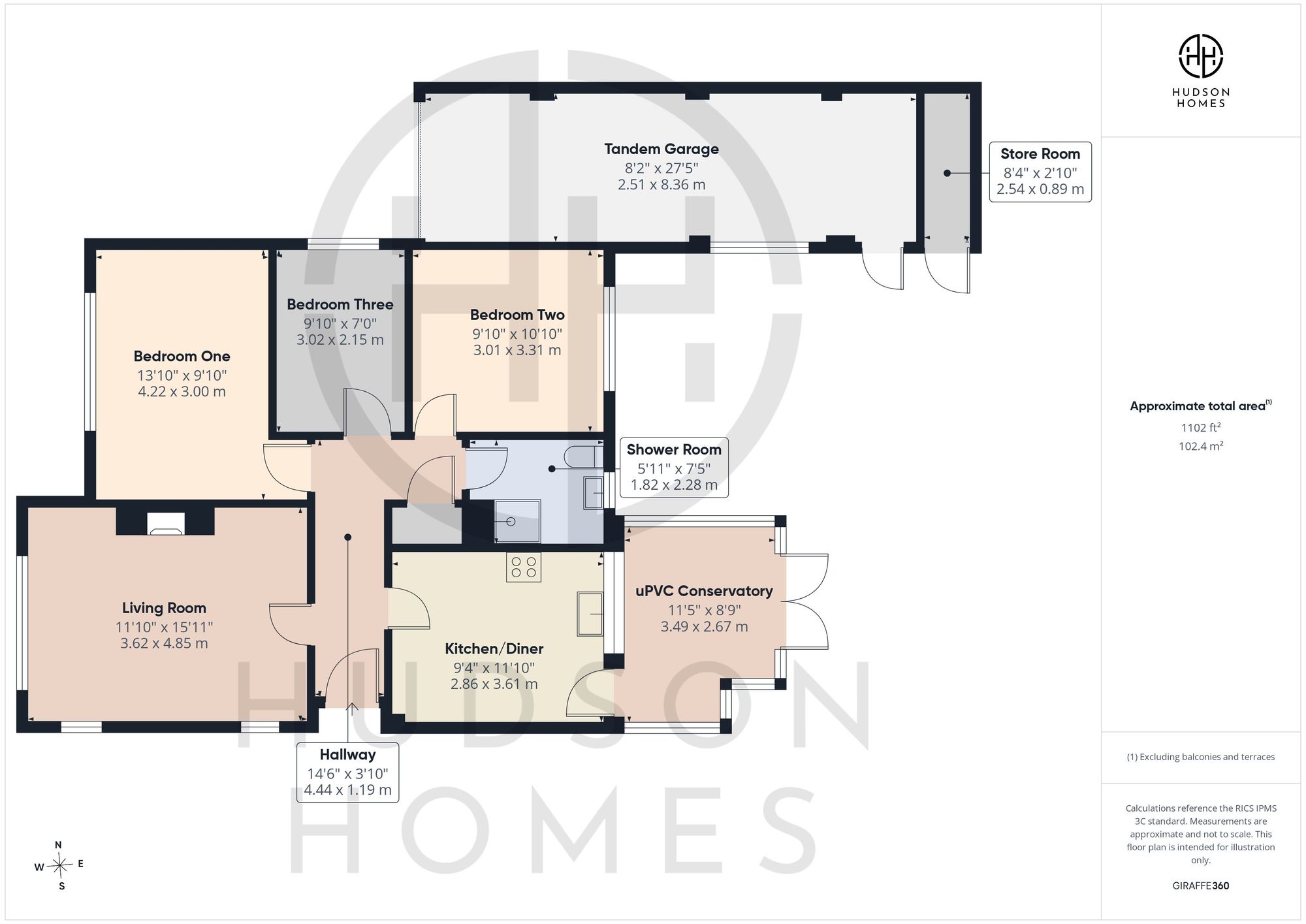 5 Stallebrass Close, Peterborough floorplan
