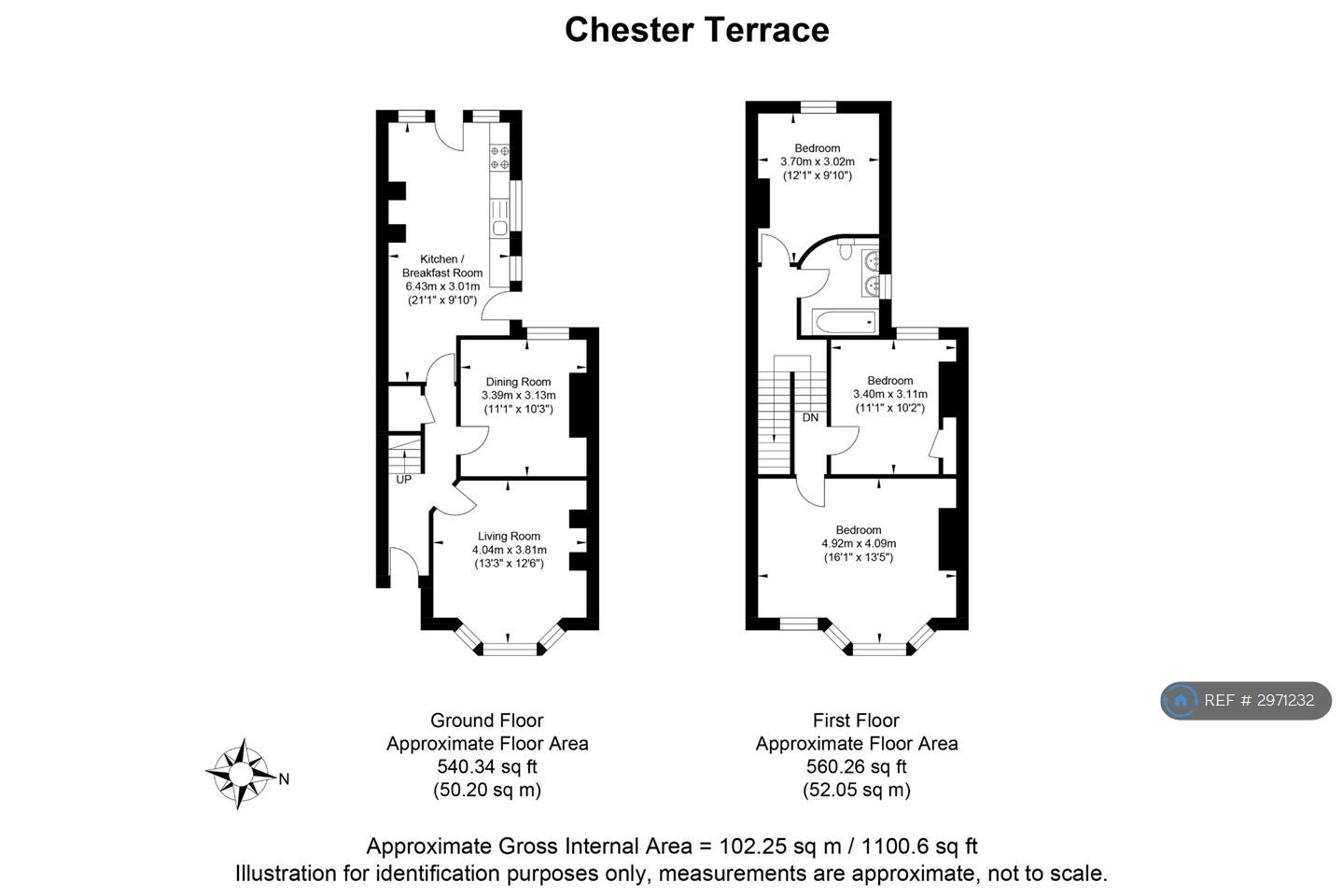 Chester Terrace, Brighton floorplan