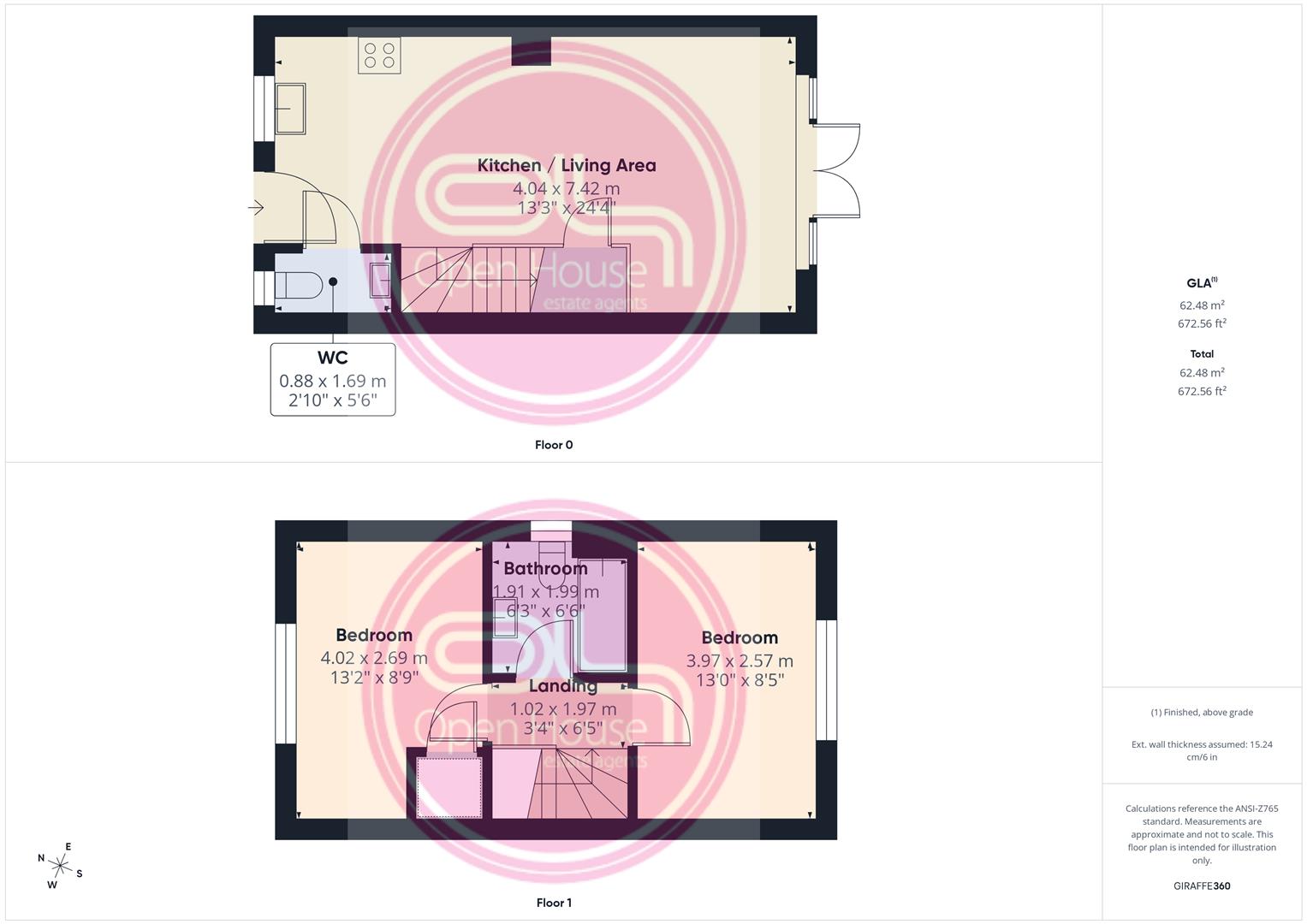 66, Thorneywood Road, Drakelow floorplan