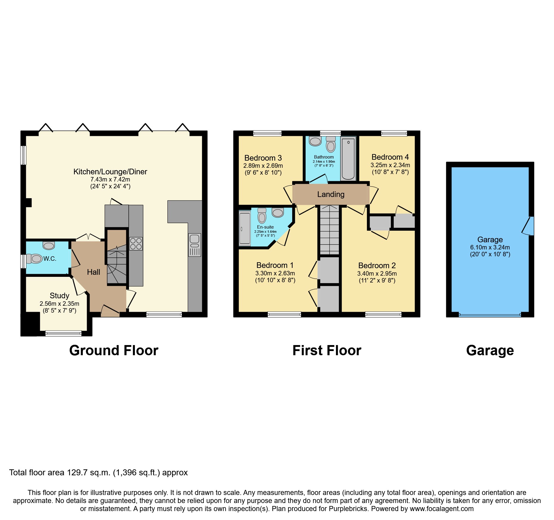 5, Primrose Drive, Okehampton floorplan