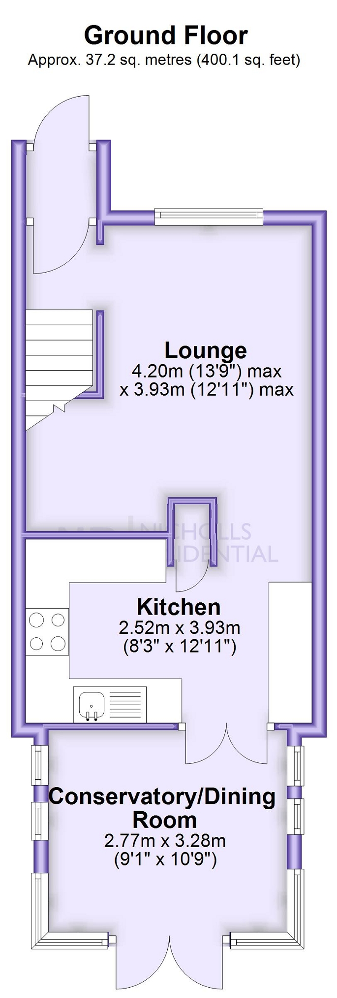 15, Melton Fields, Epsom floorplan