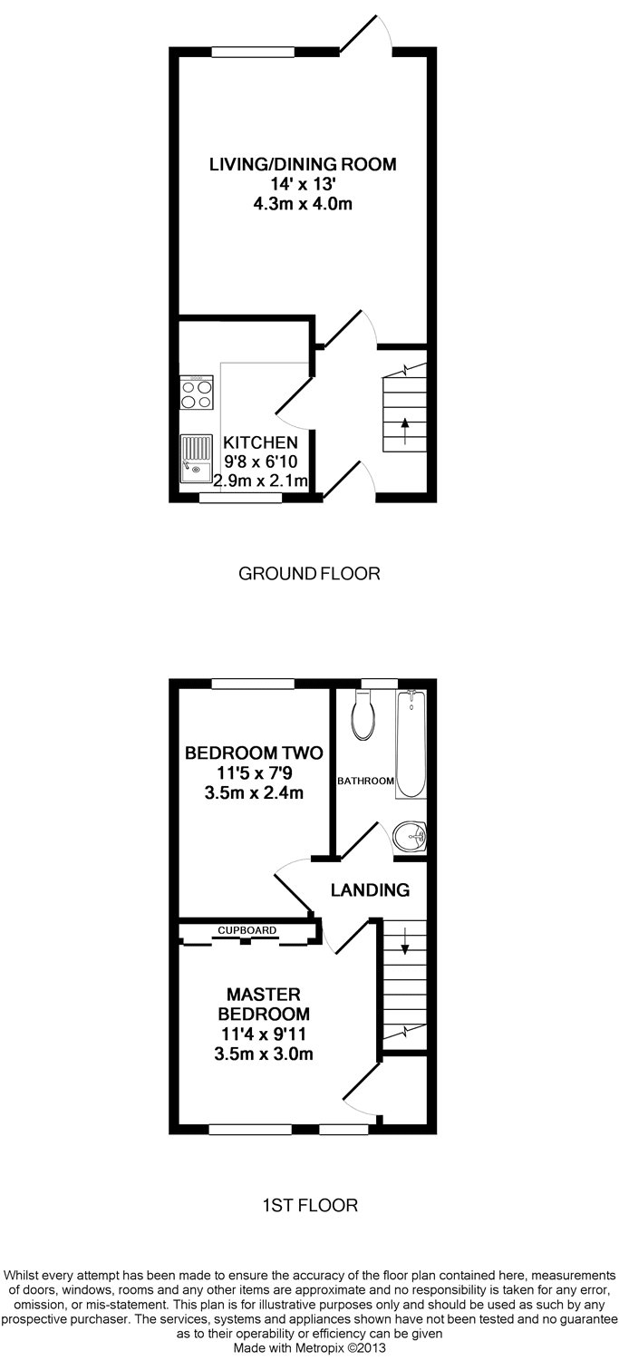 13, Crockford Place, Binfield floorplan
