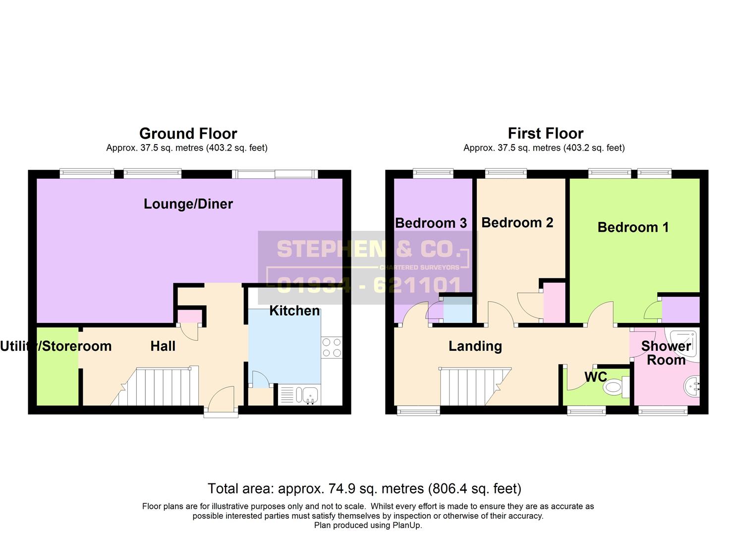 Pilgrims Way, Worle, WestonSuperMare BS22, 3 bedroom terraced house