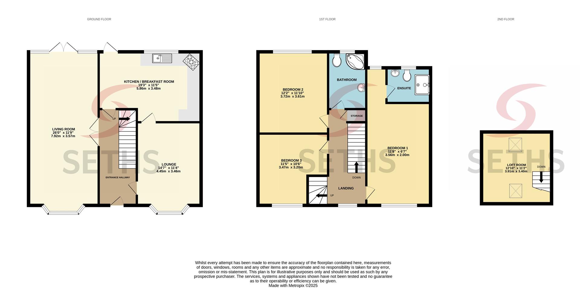 1, Beatty Road, Leicester floorplan
