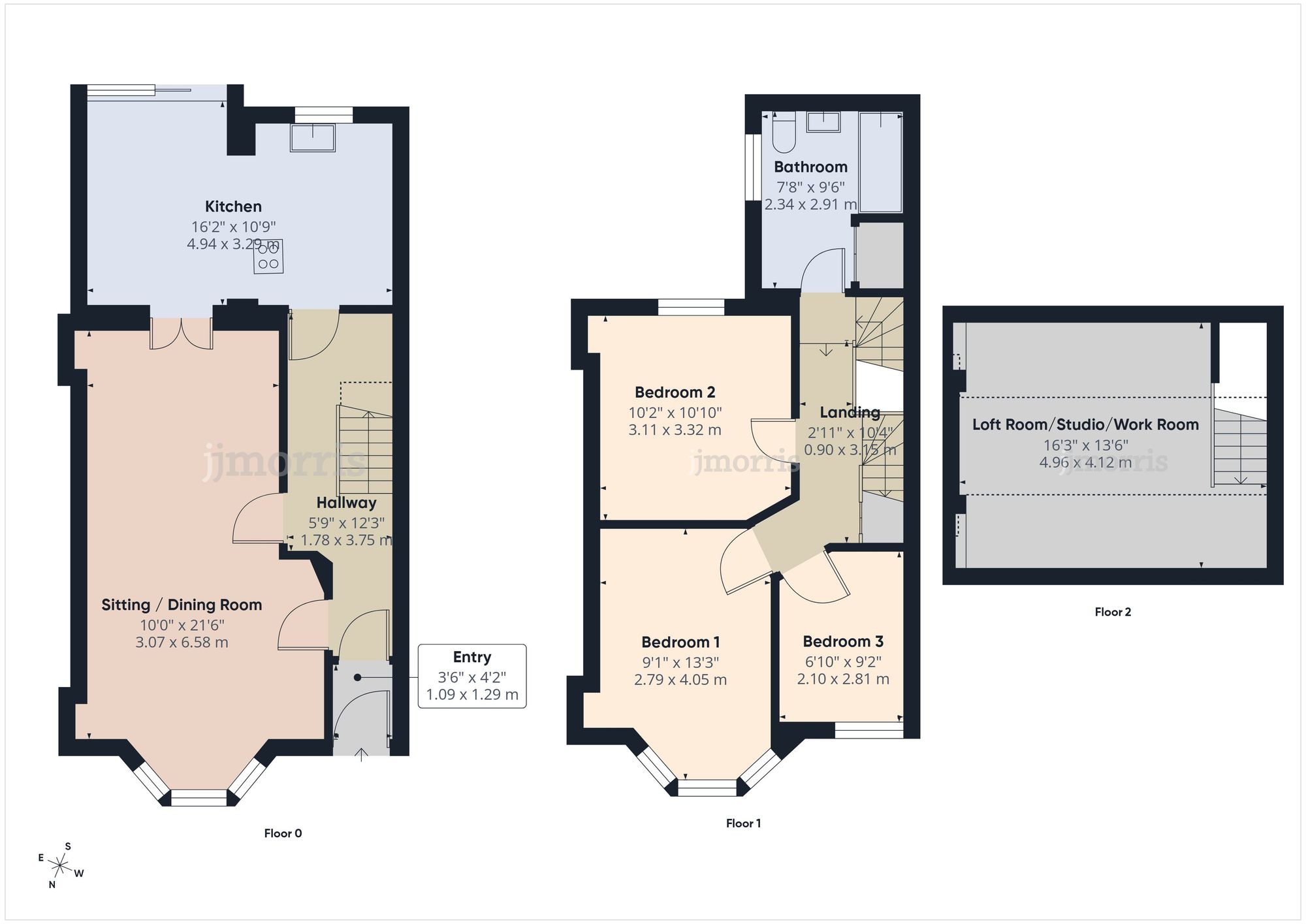 33 Heol Dyfed, Fishguard floorplan