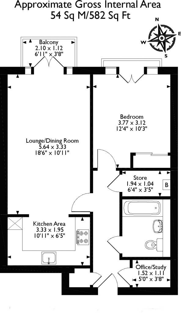 9, Mill Court, Woking floorplan