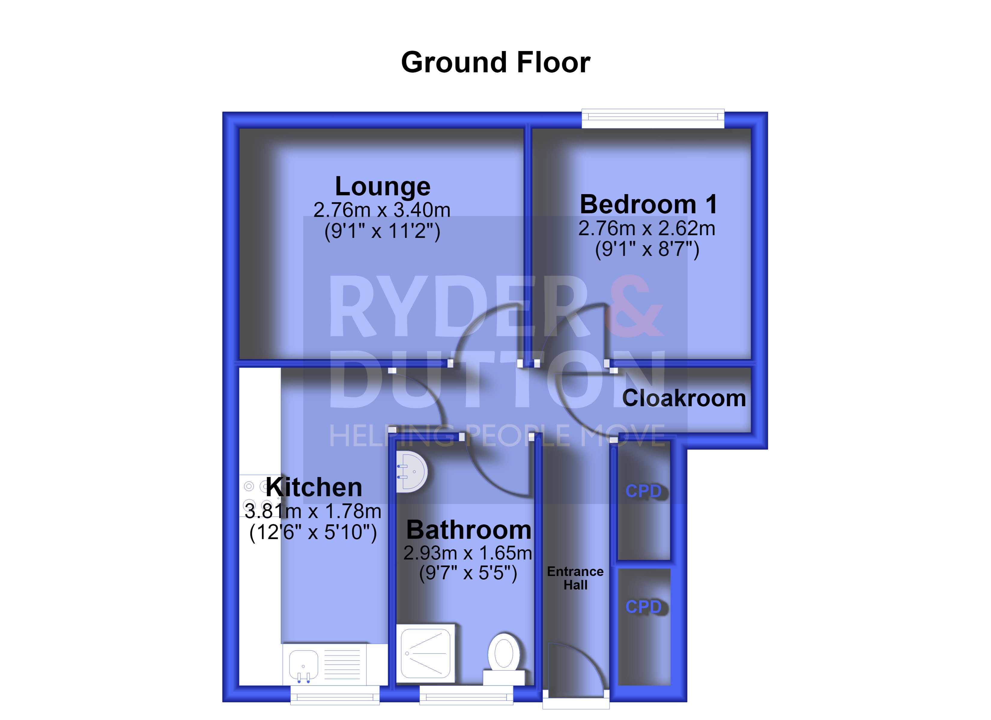 7, Elder Mount Road, Manchester floorplan