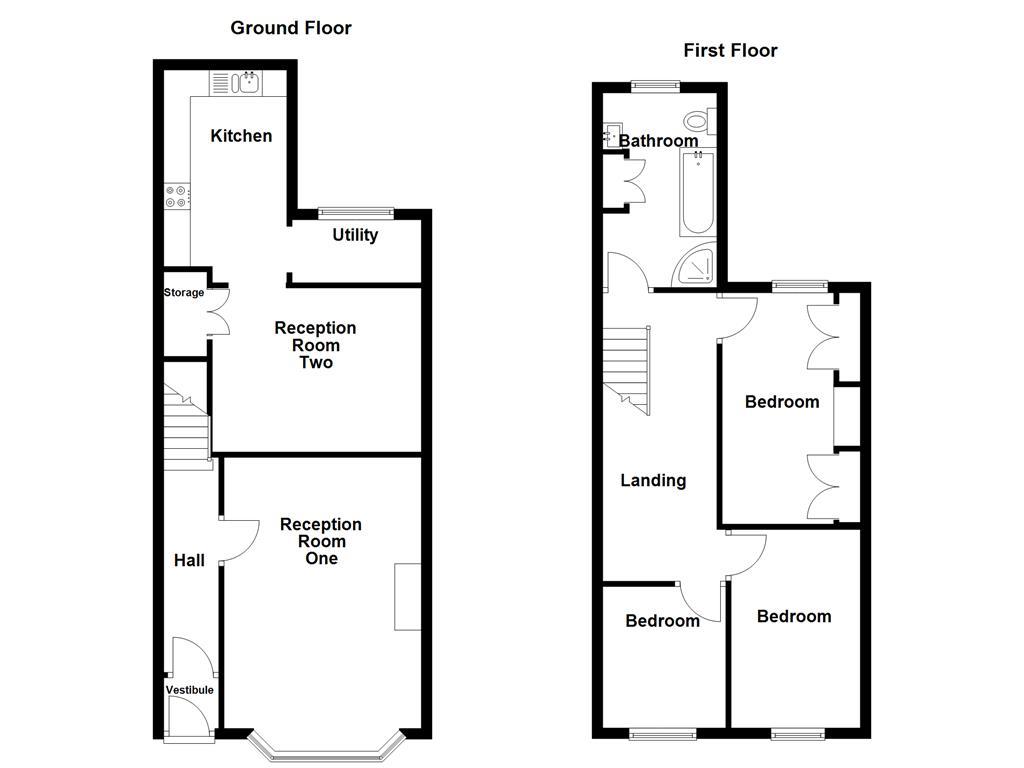 51, Whalley Road, Accrington floorplan