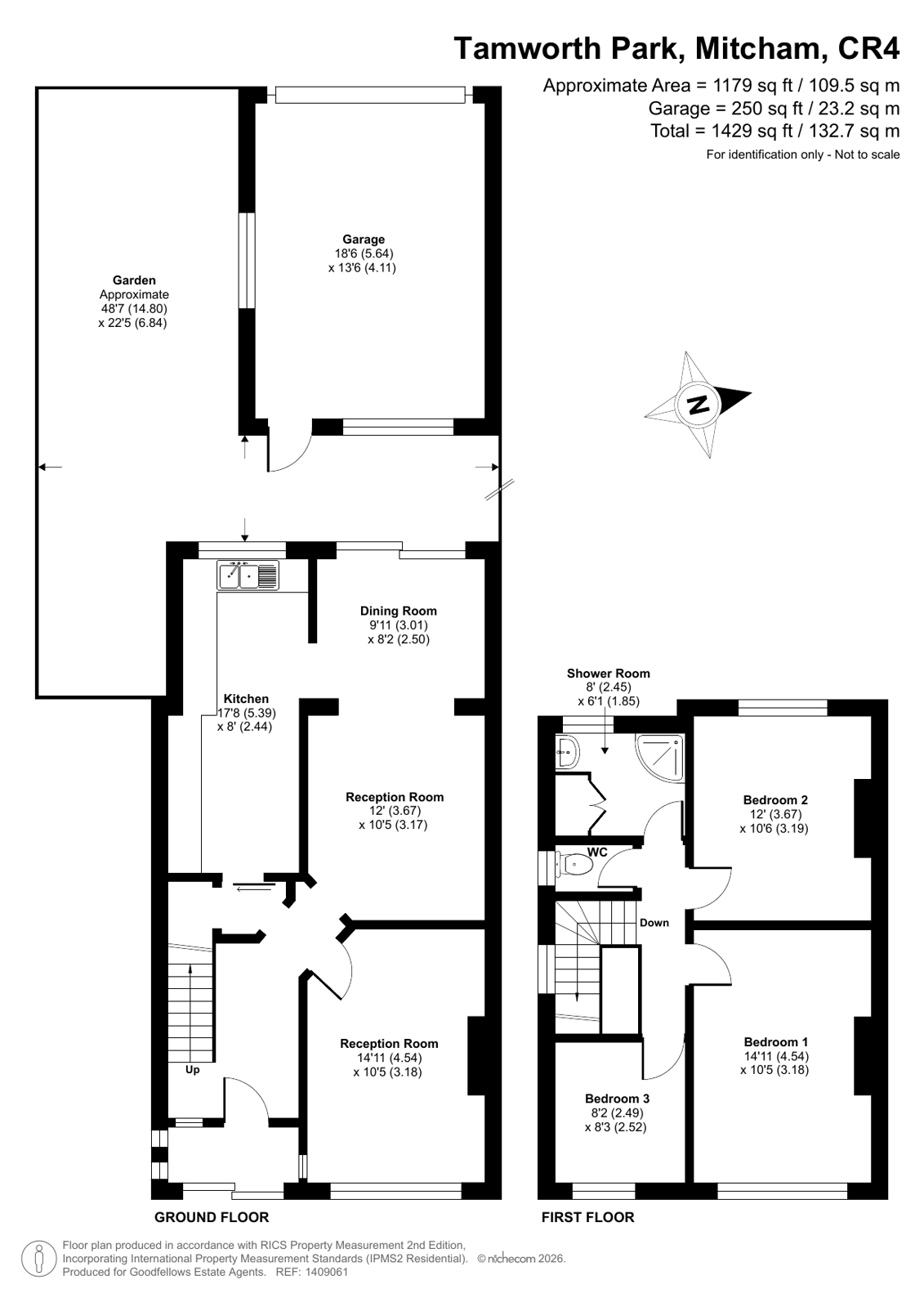 29, Tamworth Park, Mitcham floorplan