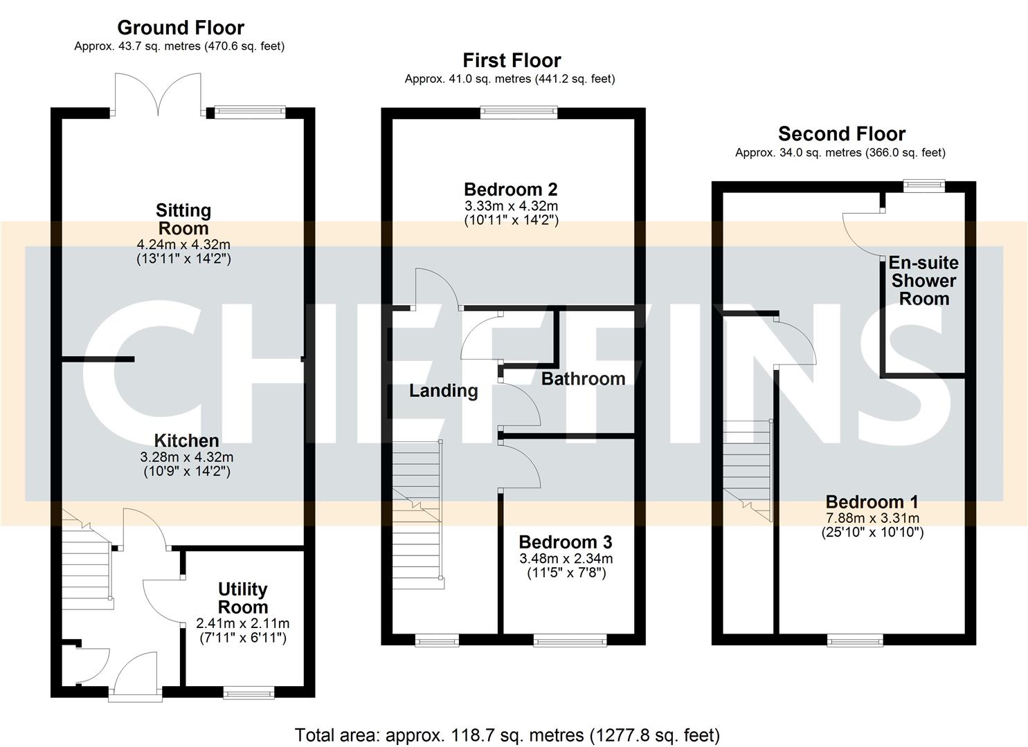 23, Franklin Way, Haverhill floorplan