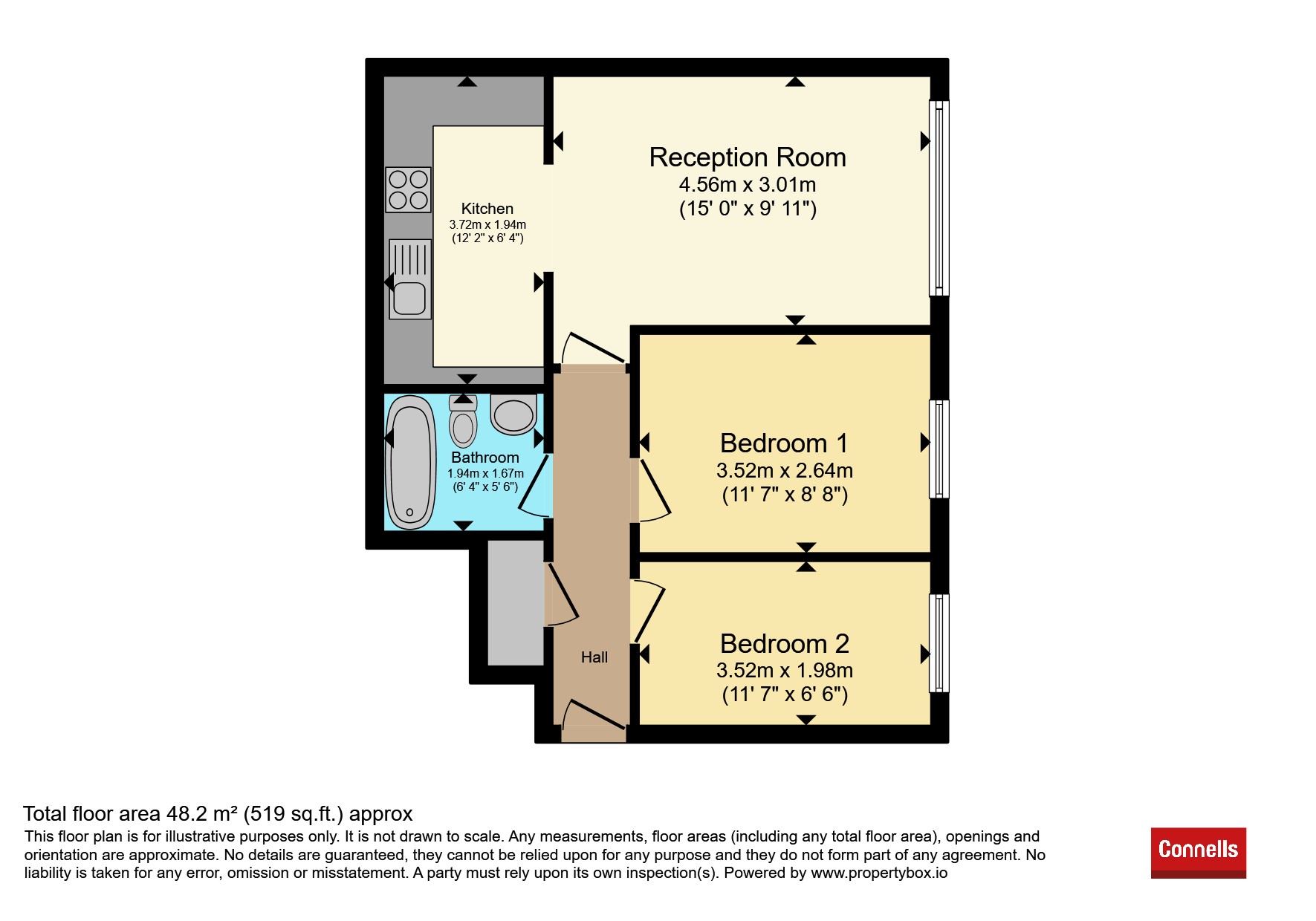 Windsor Drive, High Wycombe floorplan