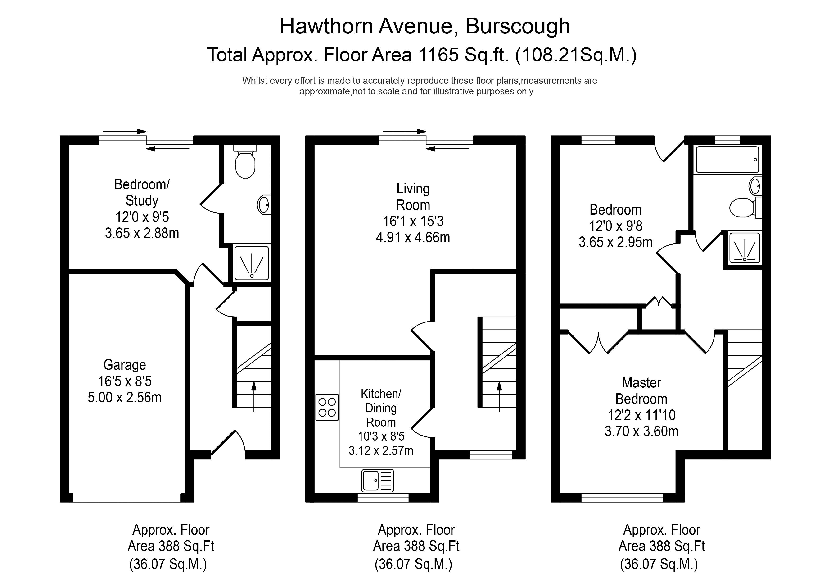 3 Bedrooms Town house for sale in Hawthorn Avenue, Burscough, Ormskirk L40