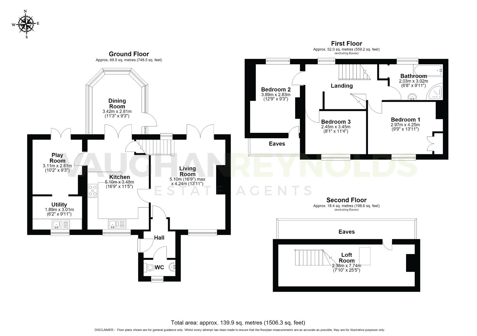 5, Headland Close, Stratford-Upon-Avon floorplan