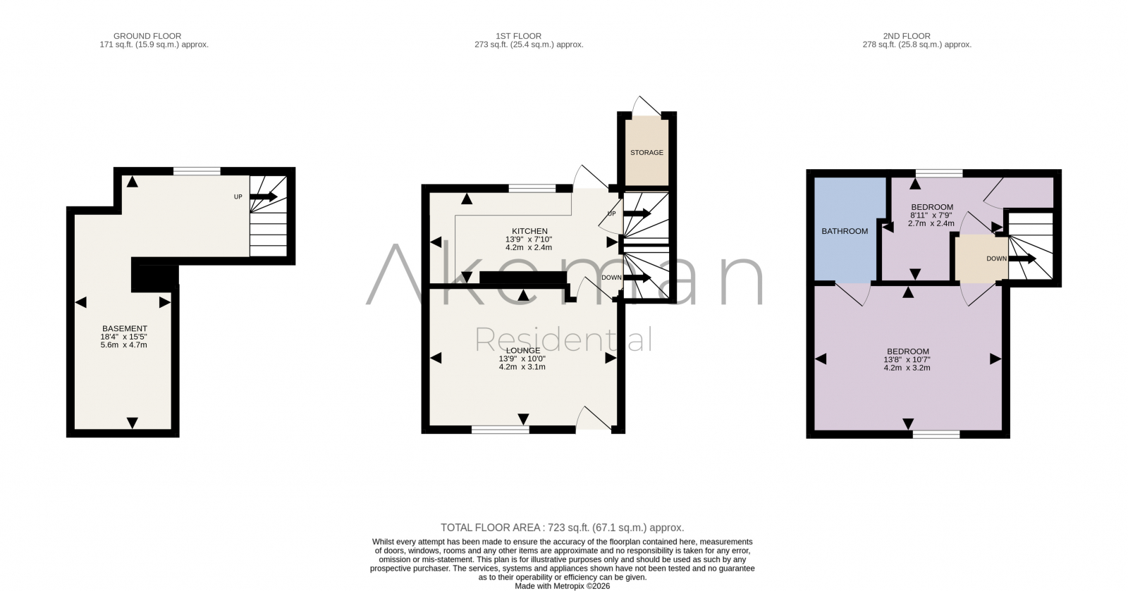 54, High Street, Berkhamsted floorplan