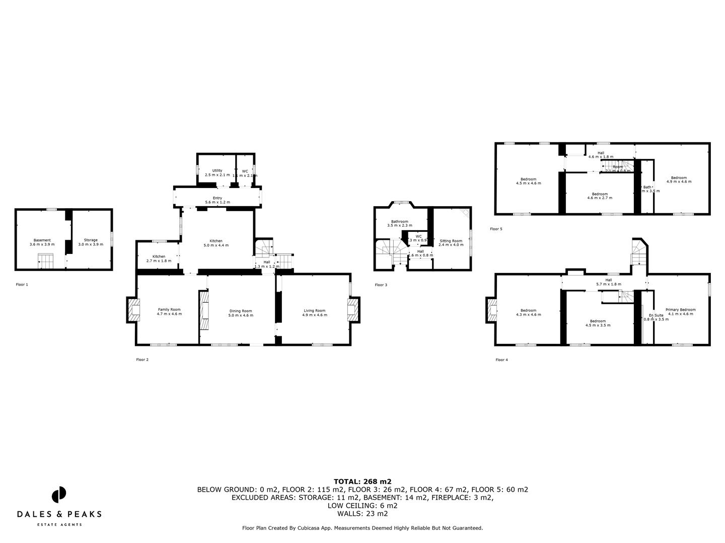 Handley House, Handley Lane, Chesterfield floorplan