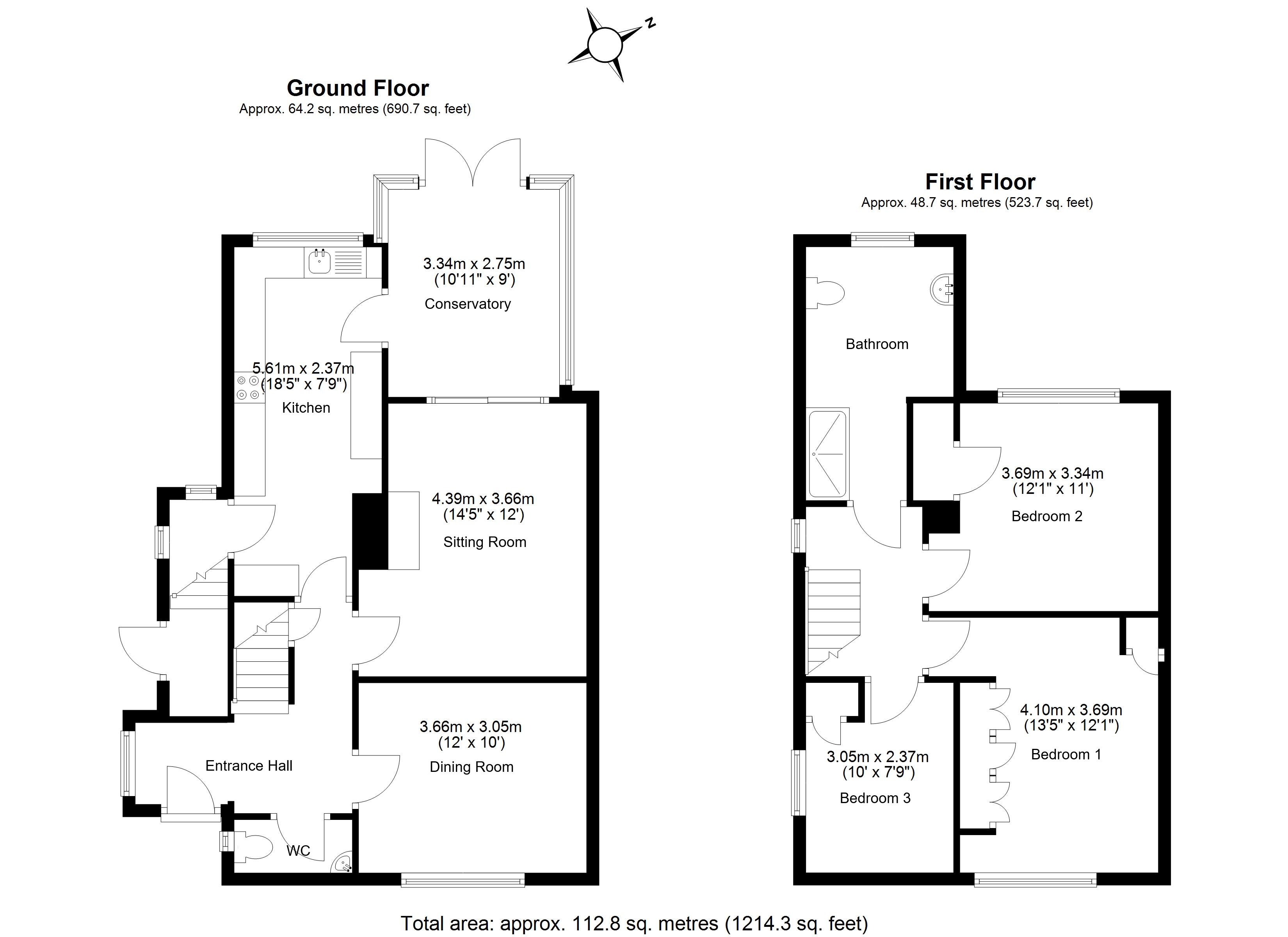42, Nutcroft, Hertfordshire floorplan