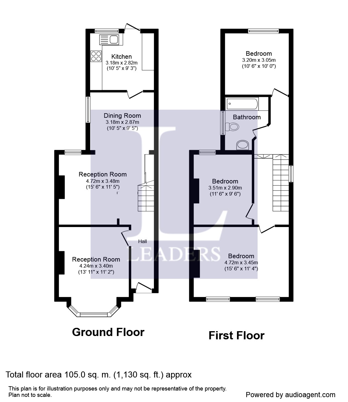 3 Bedrooms Detached house to rent in Caversham Road, Kingston Upon Thames KT1