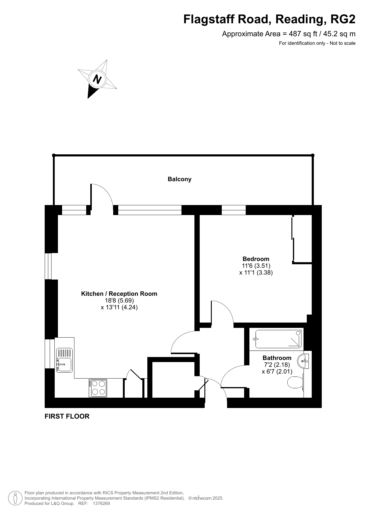 51 Flagstaff Road, Reading floorplan