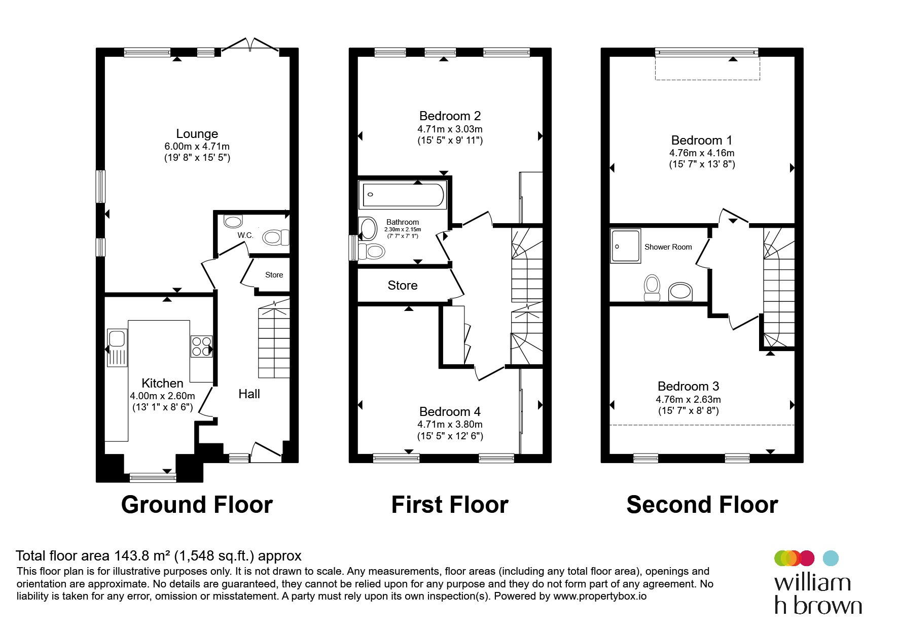 1, Cowper Close, Ware floorplan