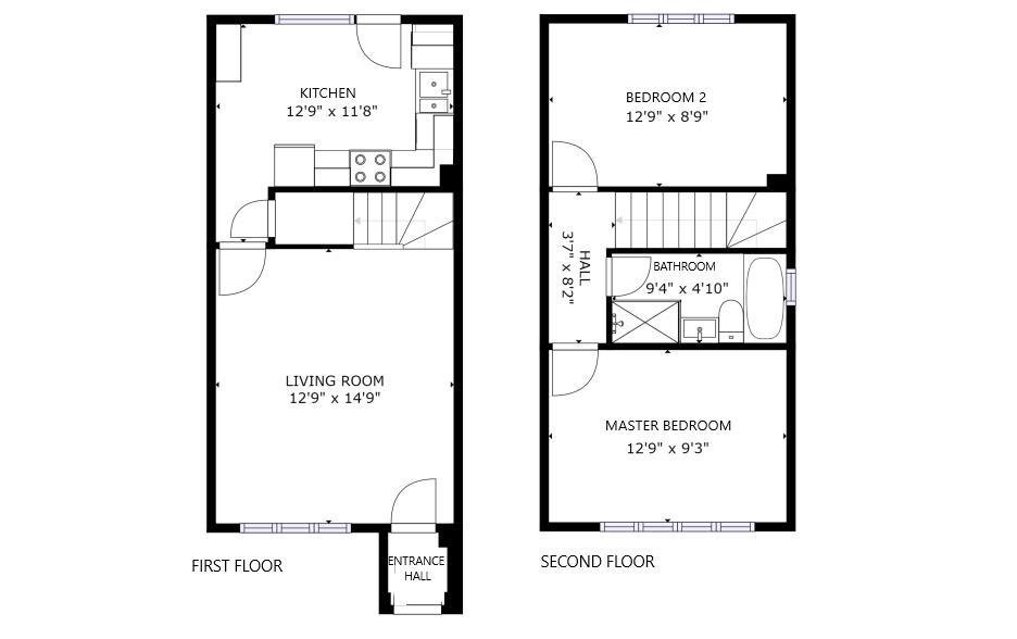 Birchwood Gardens, Whitchurch, Cardiff CF14, 2 bedroom semidetached