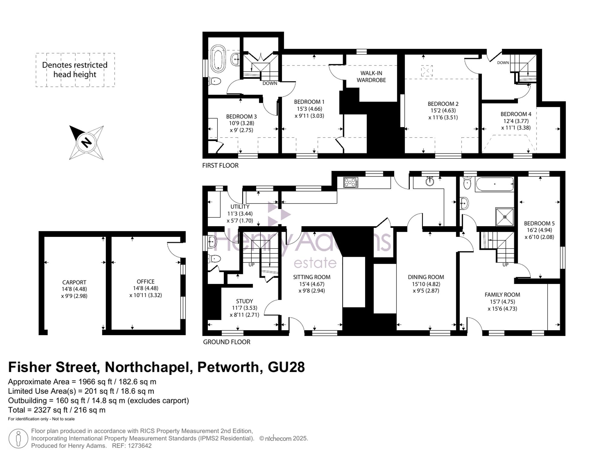 Elmtree Cottage Fisher Street, Petworth floorplan