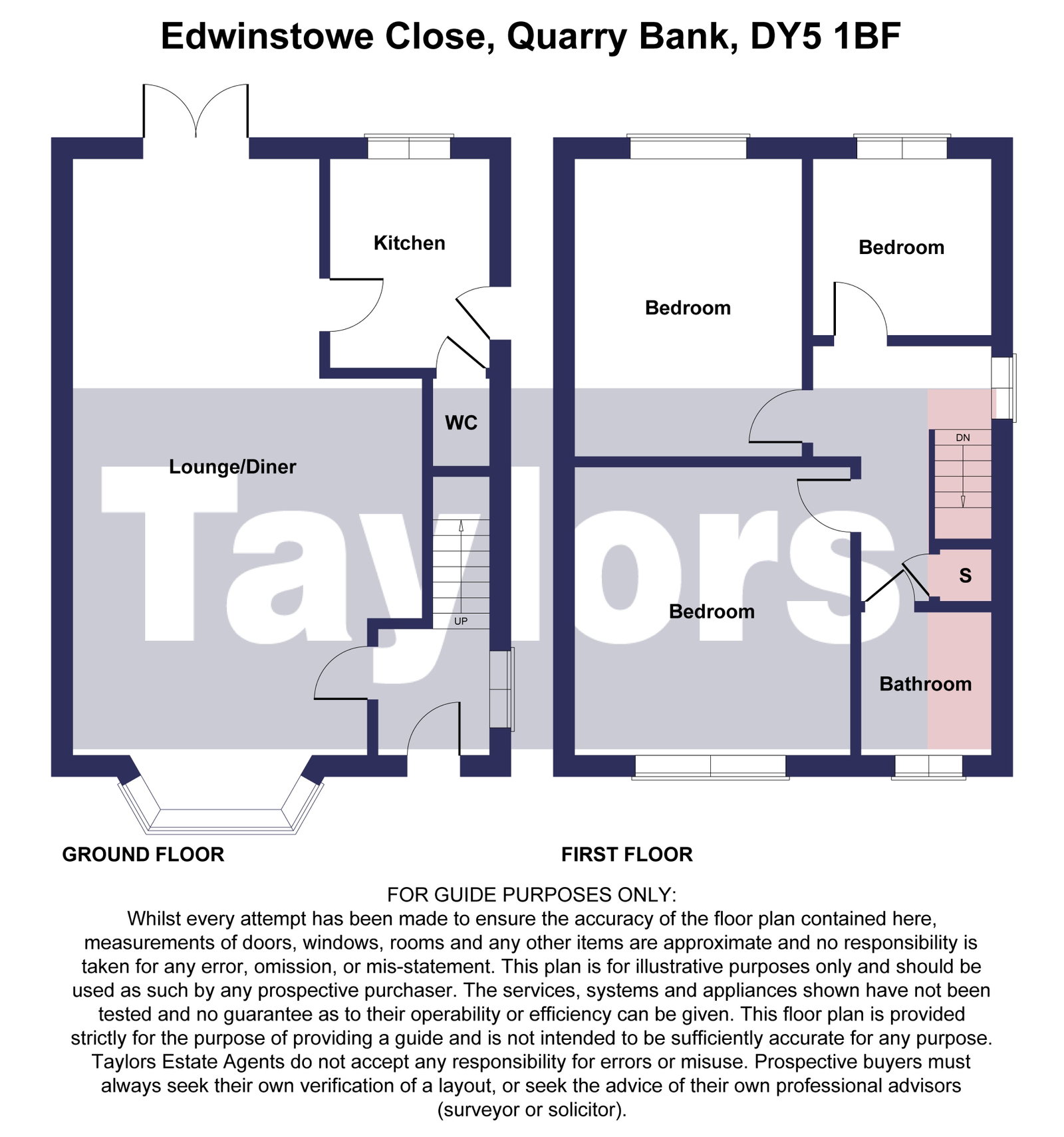 2, Edwinstowe Close, Brierley Hill floorplan