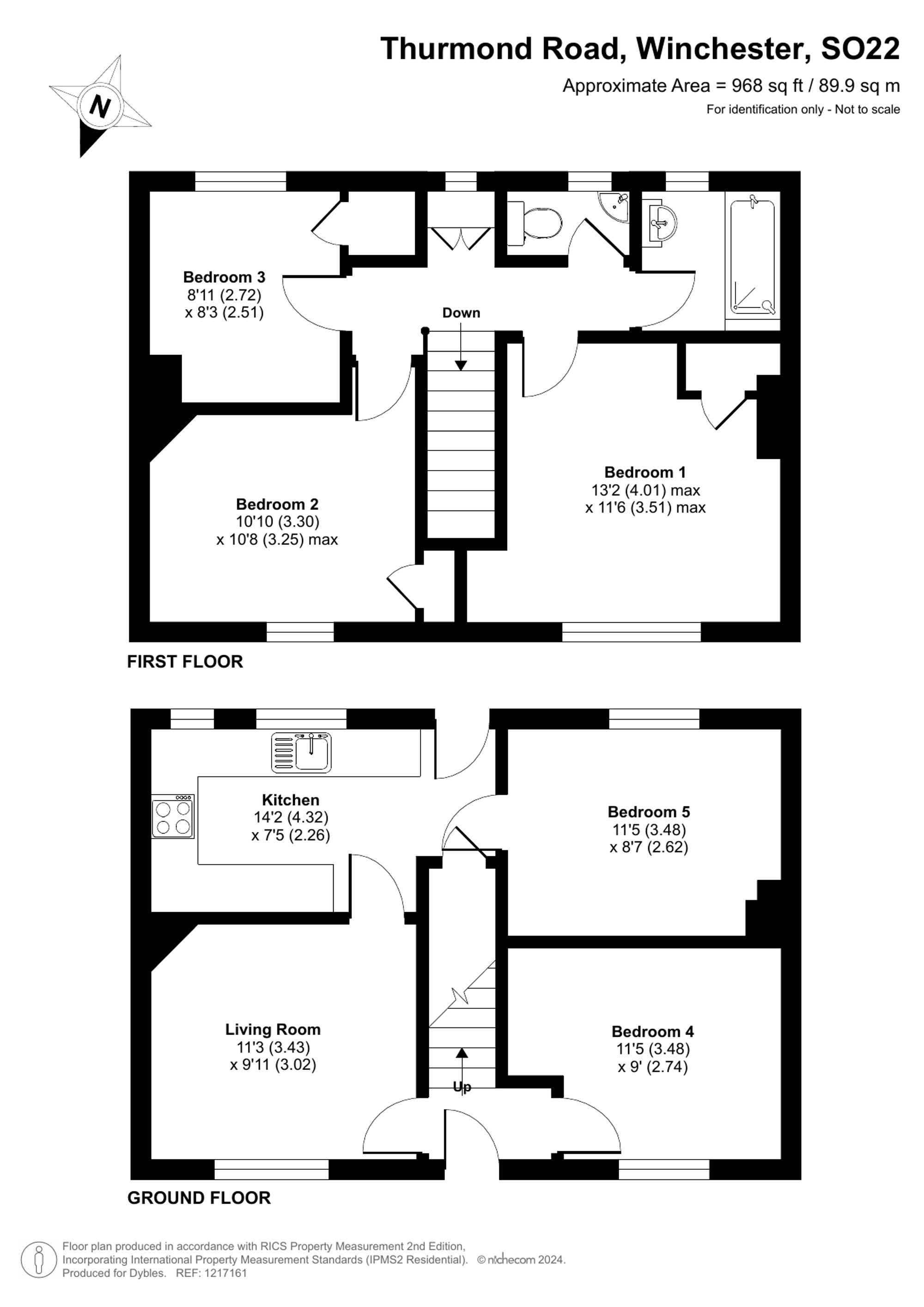 7 Thurmond Road, Winchester floorplan