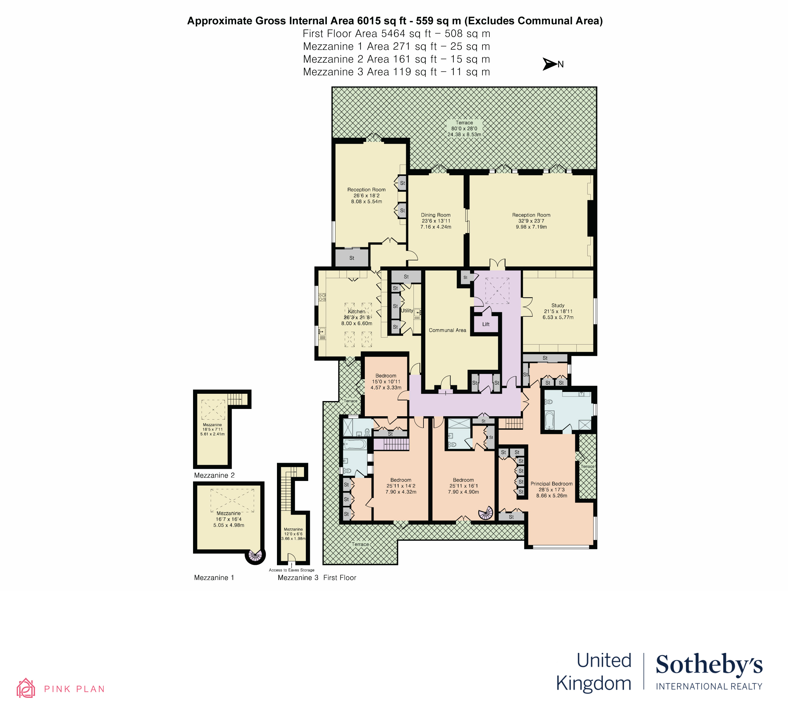 6, The Bishops Avenue, Hampstead floorplan