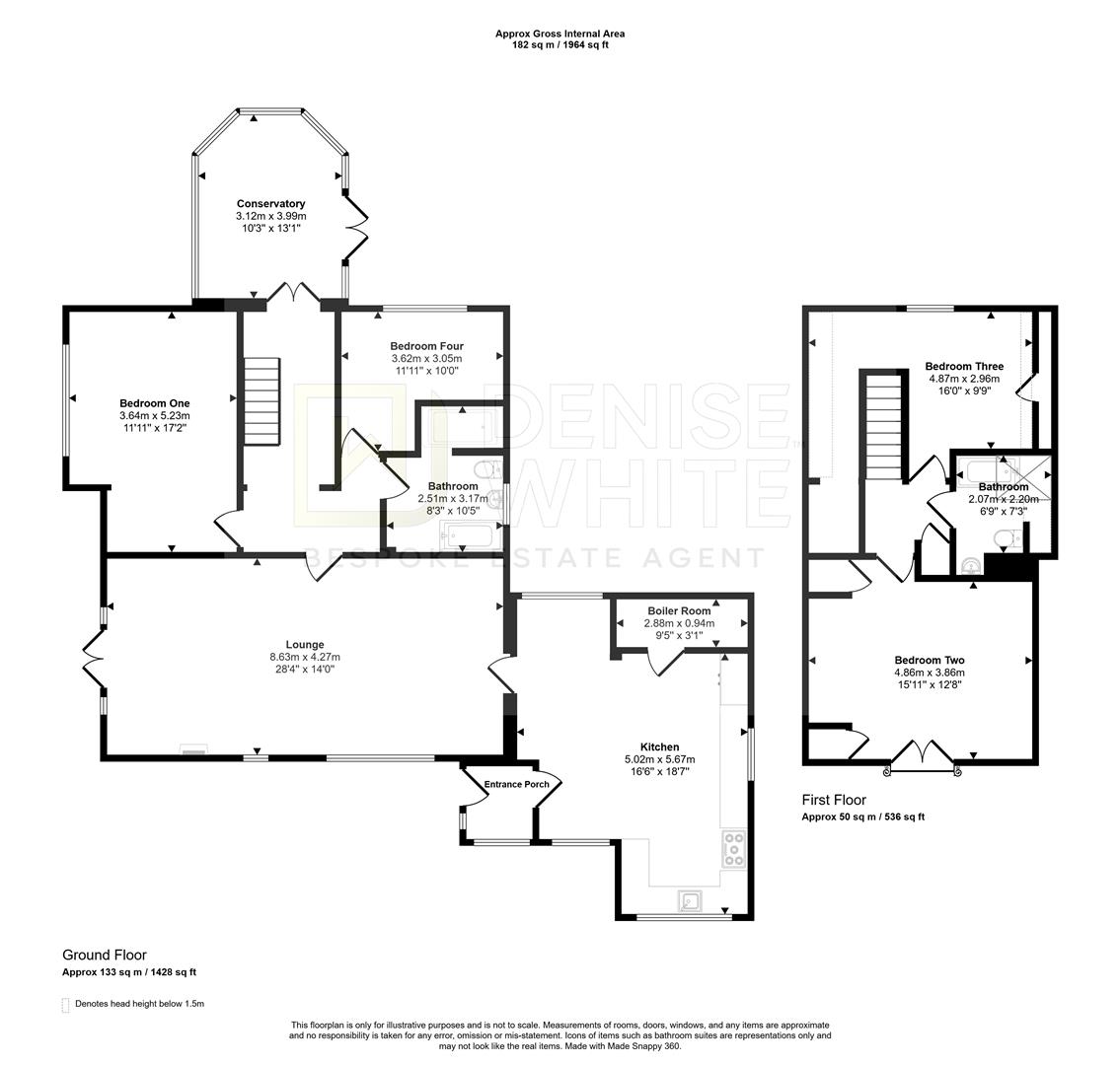 Hil Colm, Near Leek floorplan