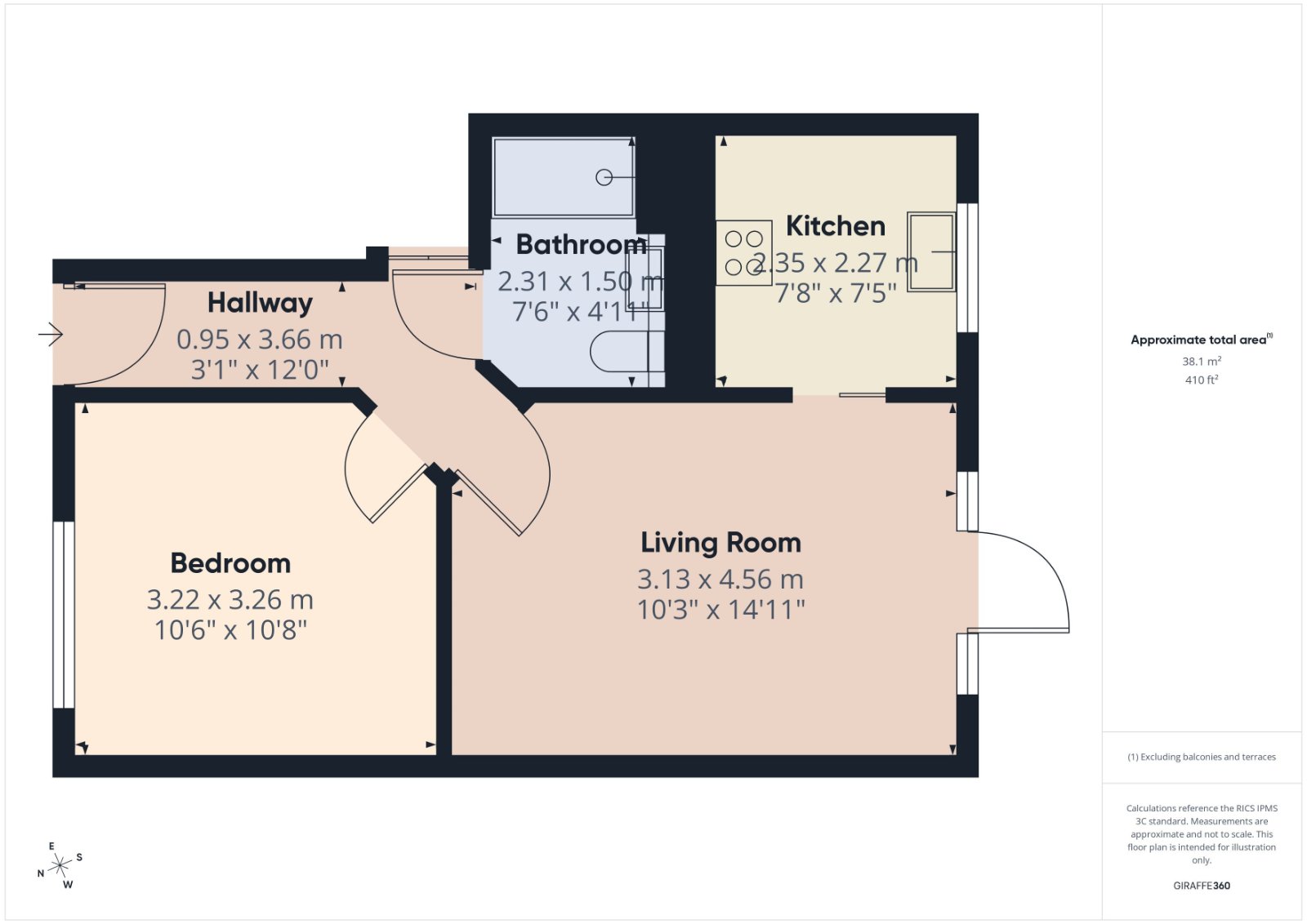 30, The Oaks, Langley floorplan