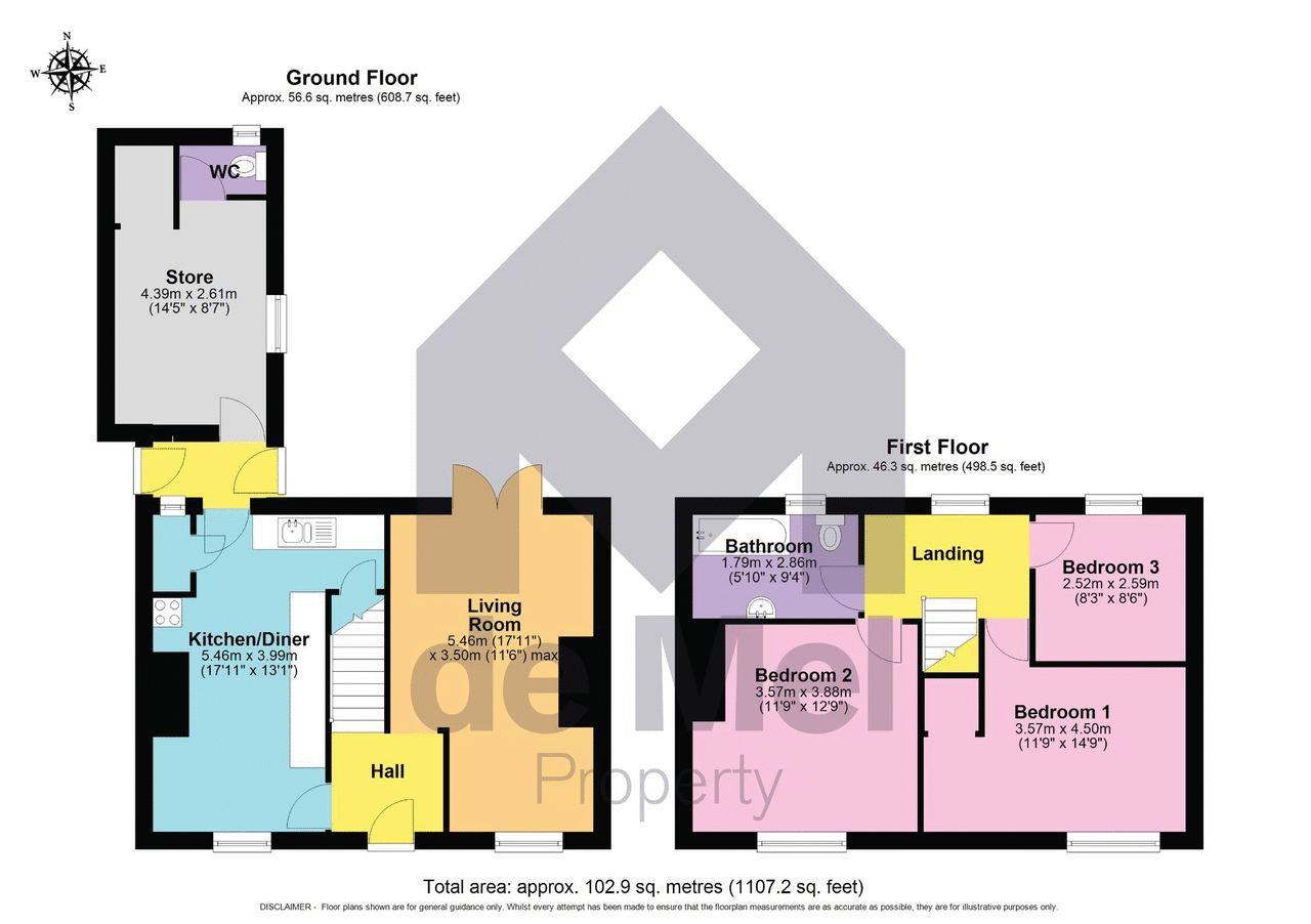 38, Church Lane, Cheltenham floorplan
