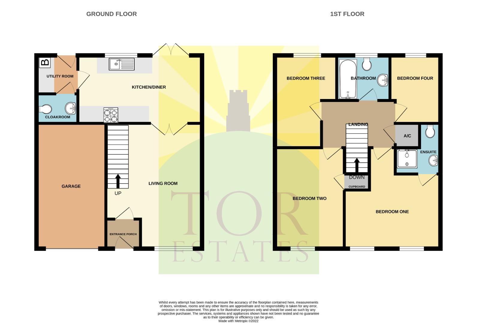 19, Moccasin Way, Street floorplan