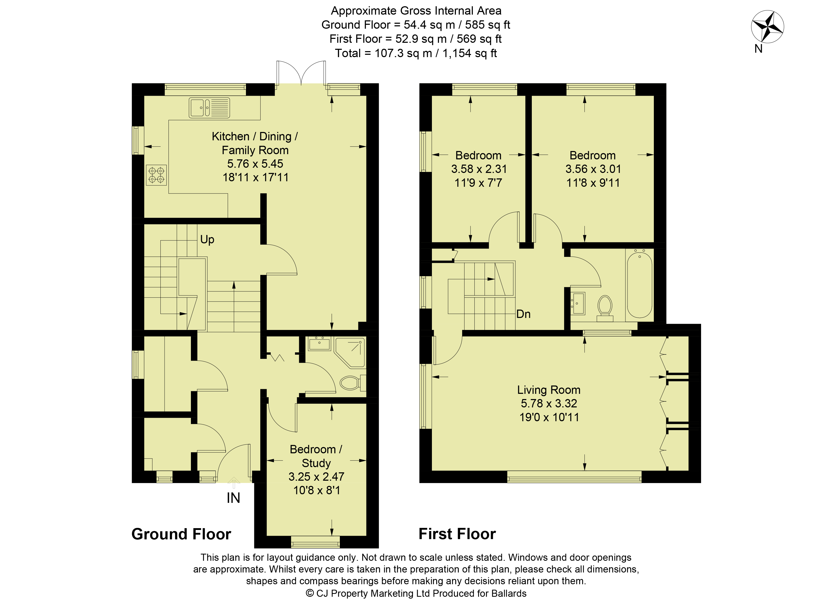 44A,, Victoria Road, Reading floorplan