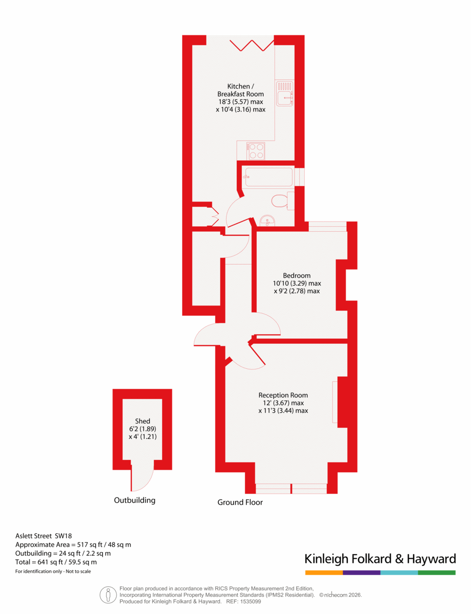 Aslett Street, London floorplan