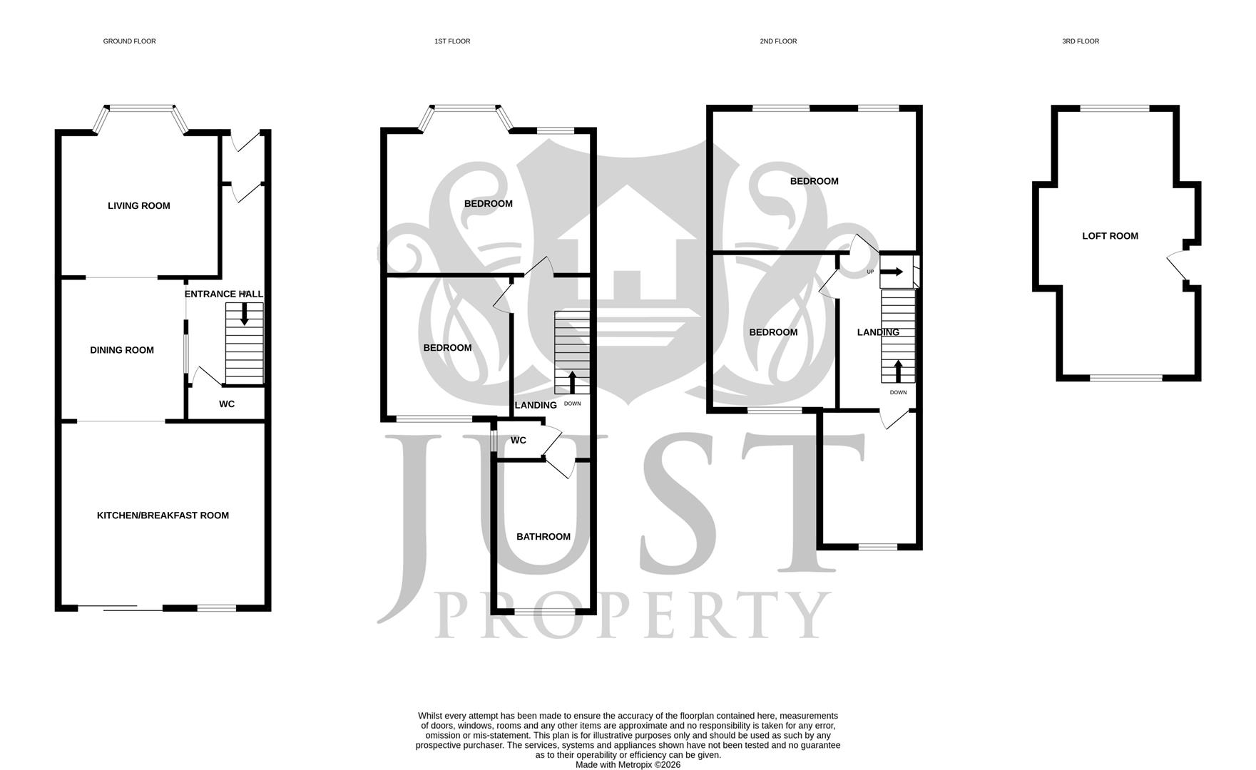 77, Mount Pleasant Road, Hastings floorplan