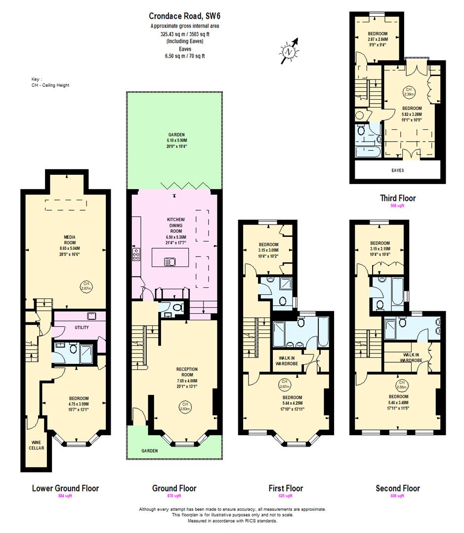 24, Crondace Road, London floorplan