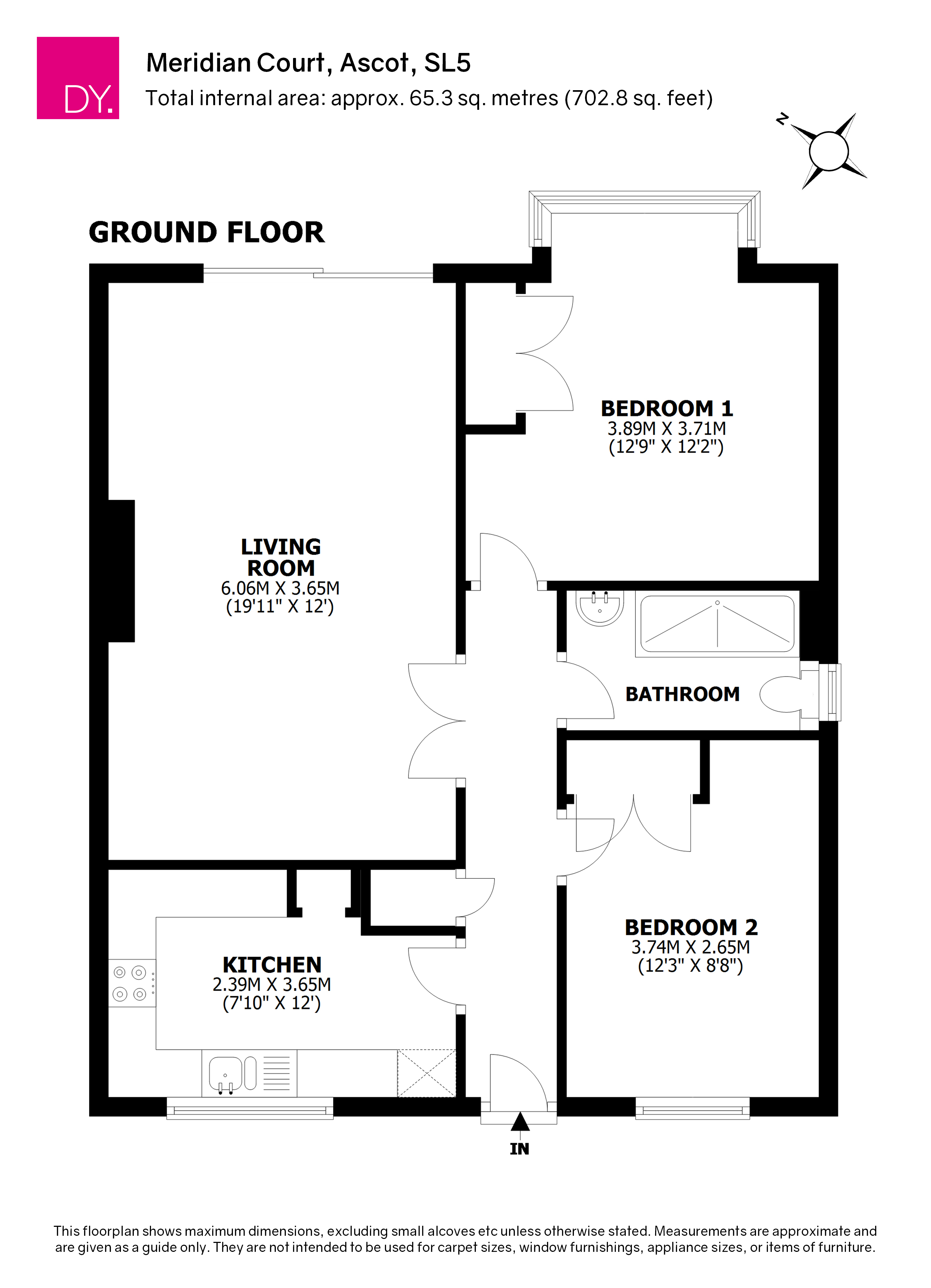 Bagshot Road, Ascot, Berkshire SL5, 2 bedroom bungalow for sale