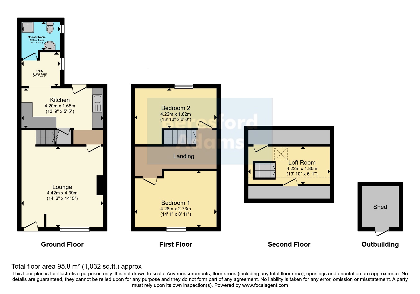Llys Gwilym,, Trawsfynydd, Gwynedd floorplan