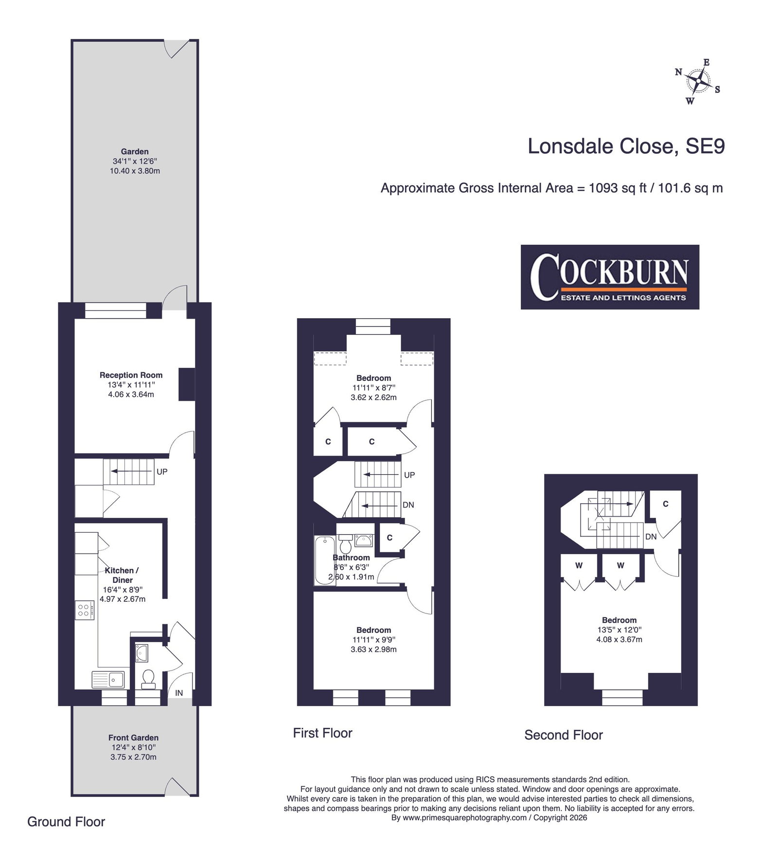 27, Lonsdale Close, London floorplan
