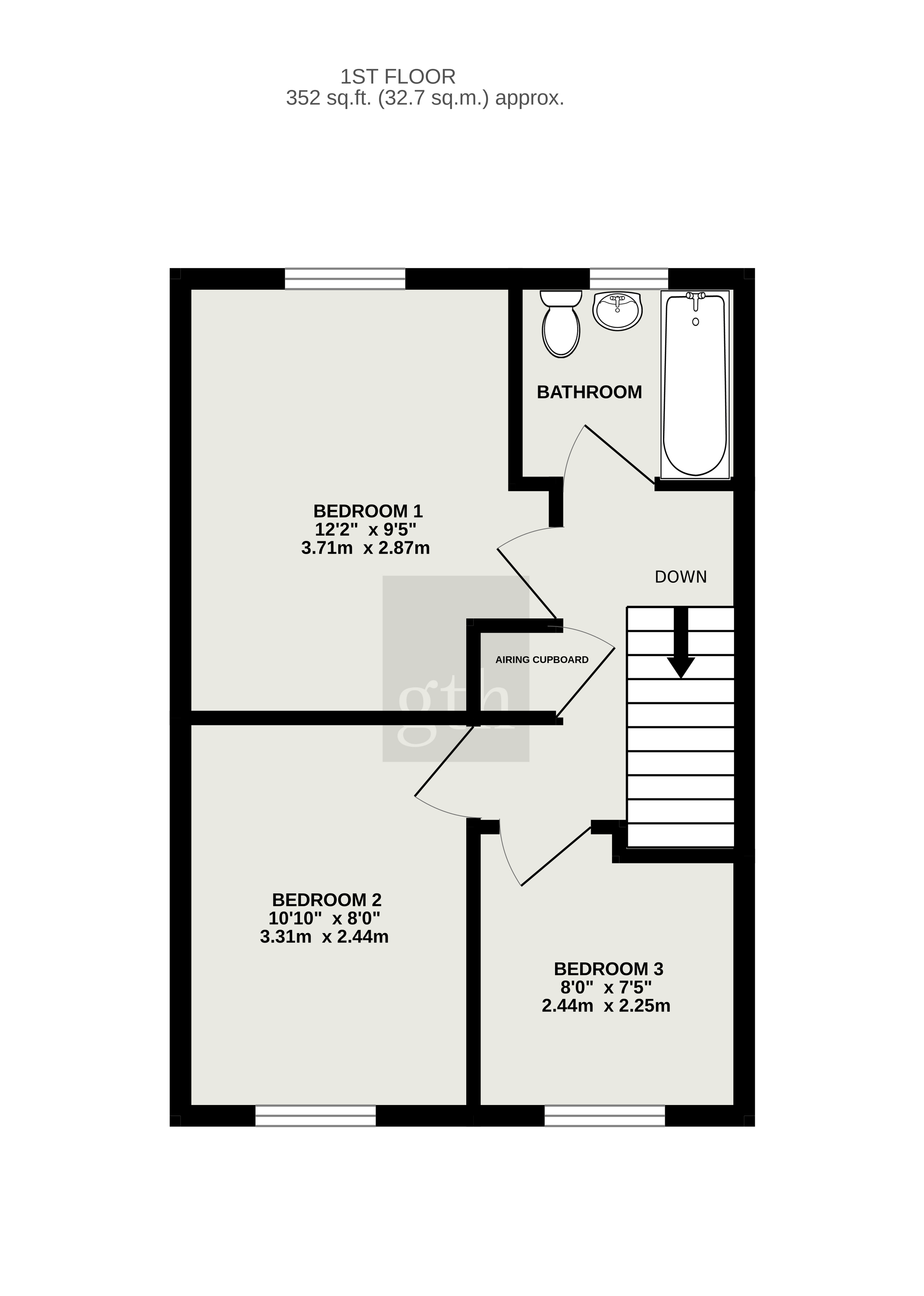 34, Park Mead, Taunton floorplan