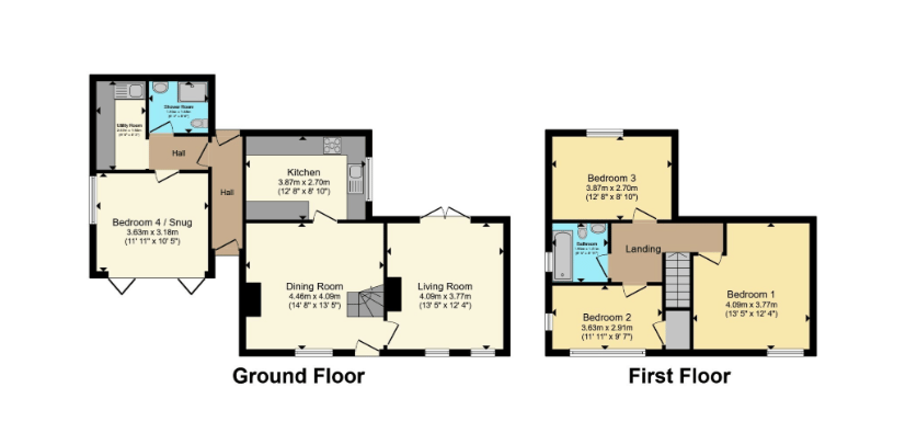 Foxhole Cottage, St Clears, Carmarthen floorplan