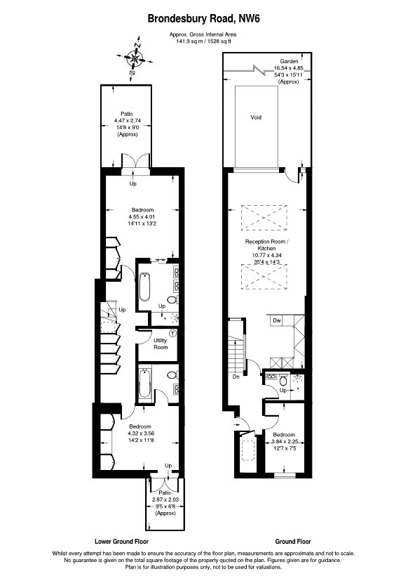 3 Bedrooms Flat for sale in Brondesbury Road, London NW6