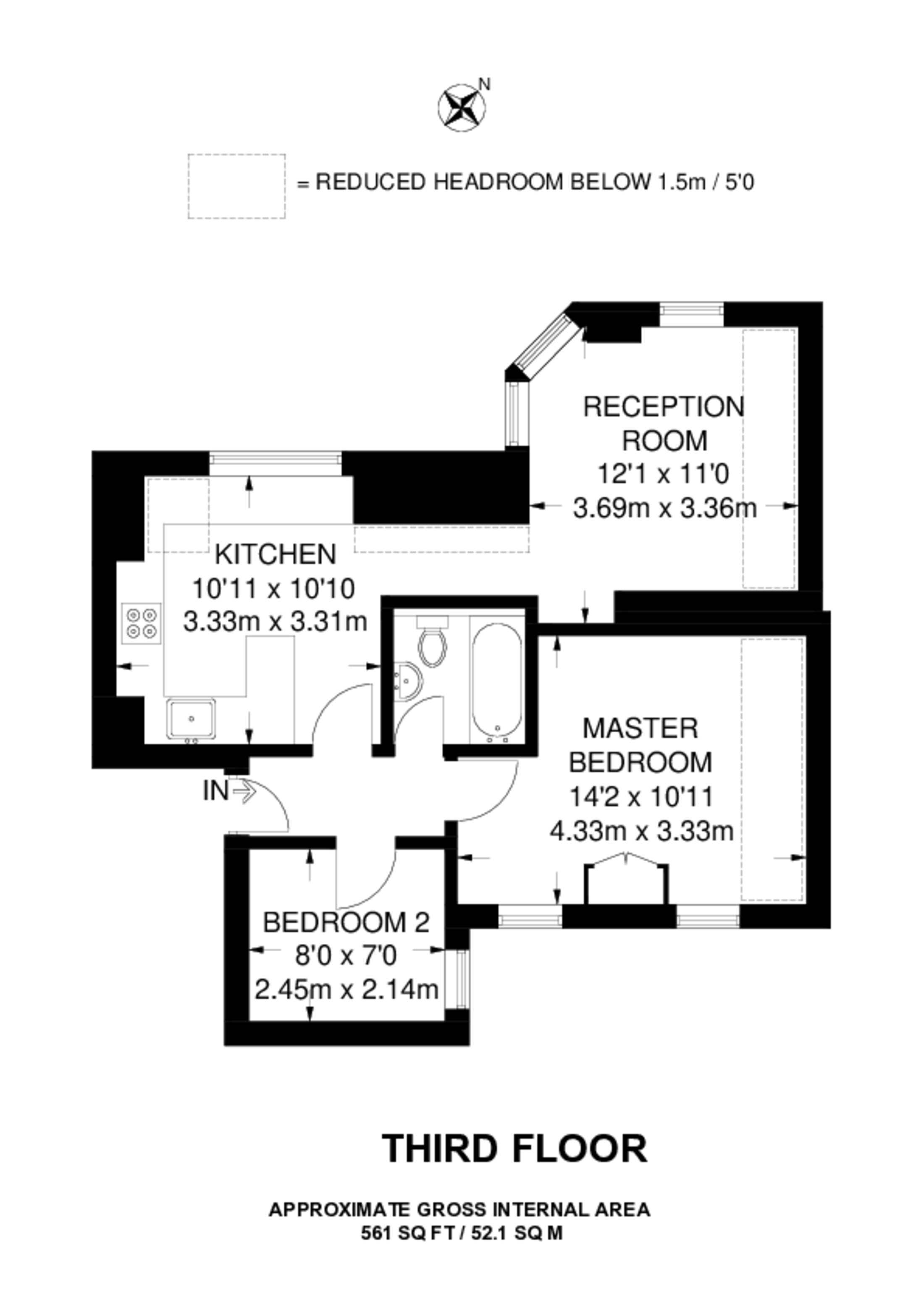 Kensington High Street, Kensington floorplan